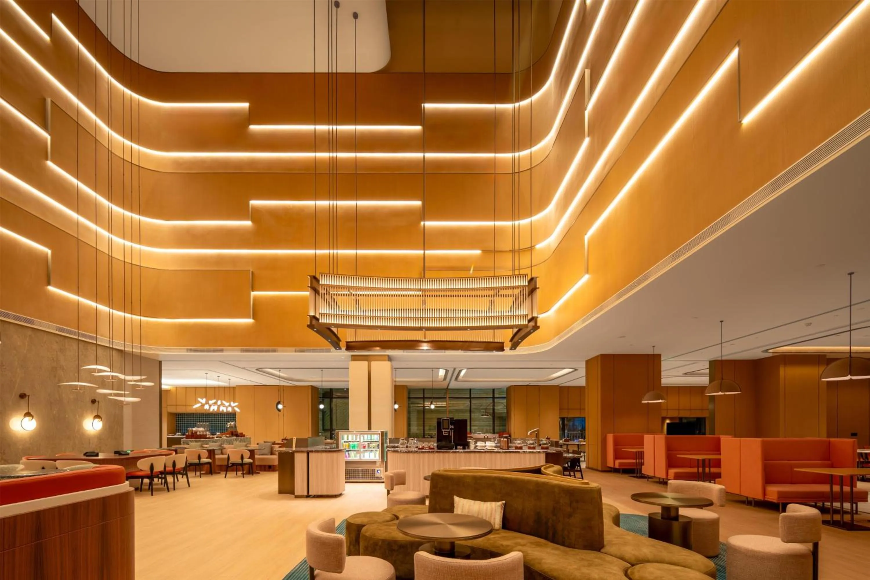 Restaurant/places to eat in Hilton Garden Inn Beijing Fengtai Xinxiang Building