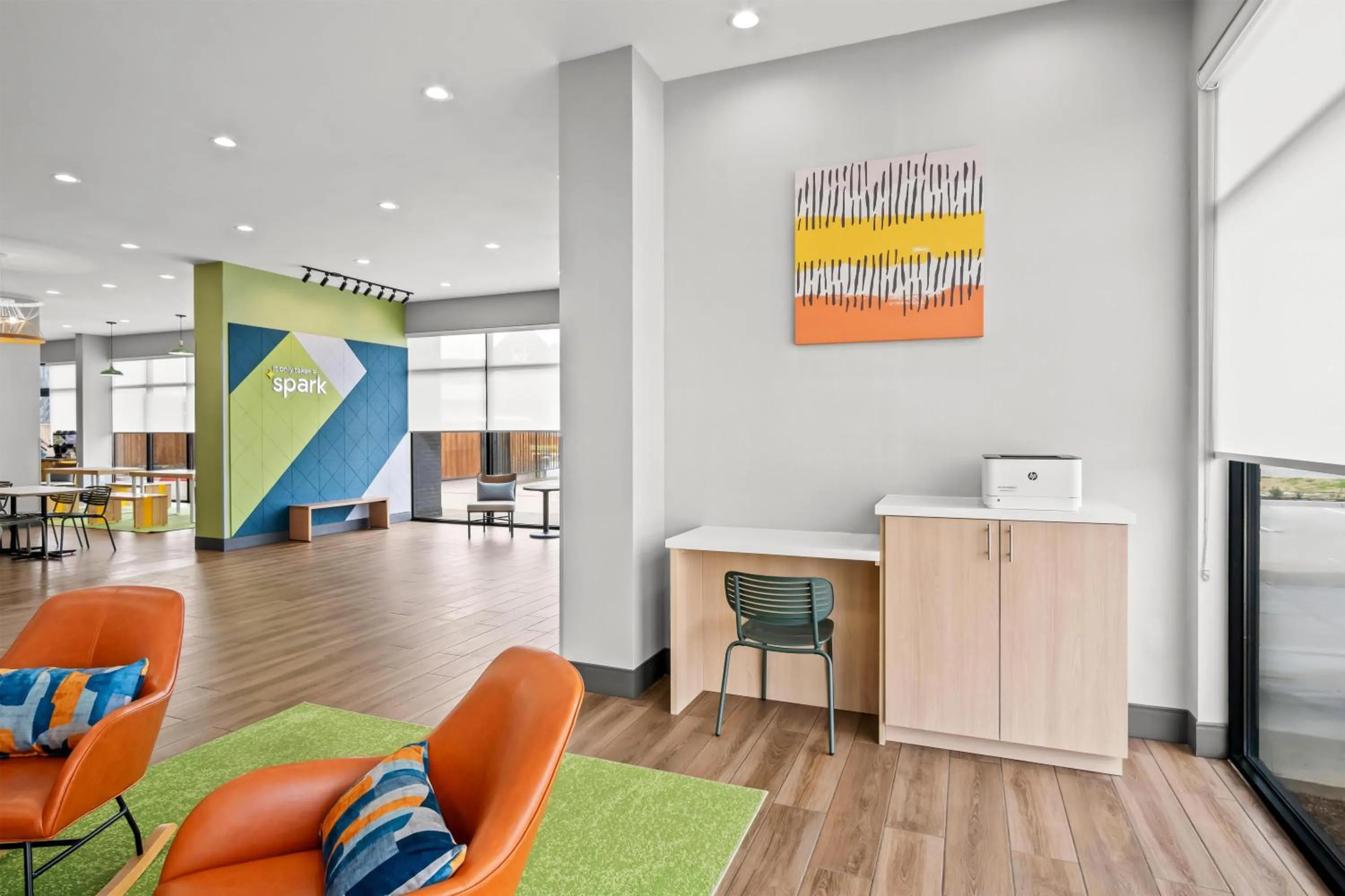 Lobby or reception in Spark By Hilton Garland Dallas East