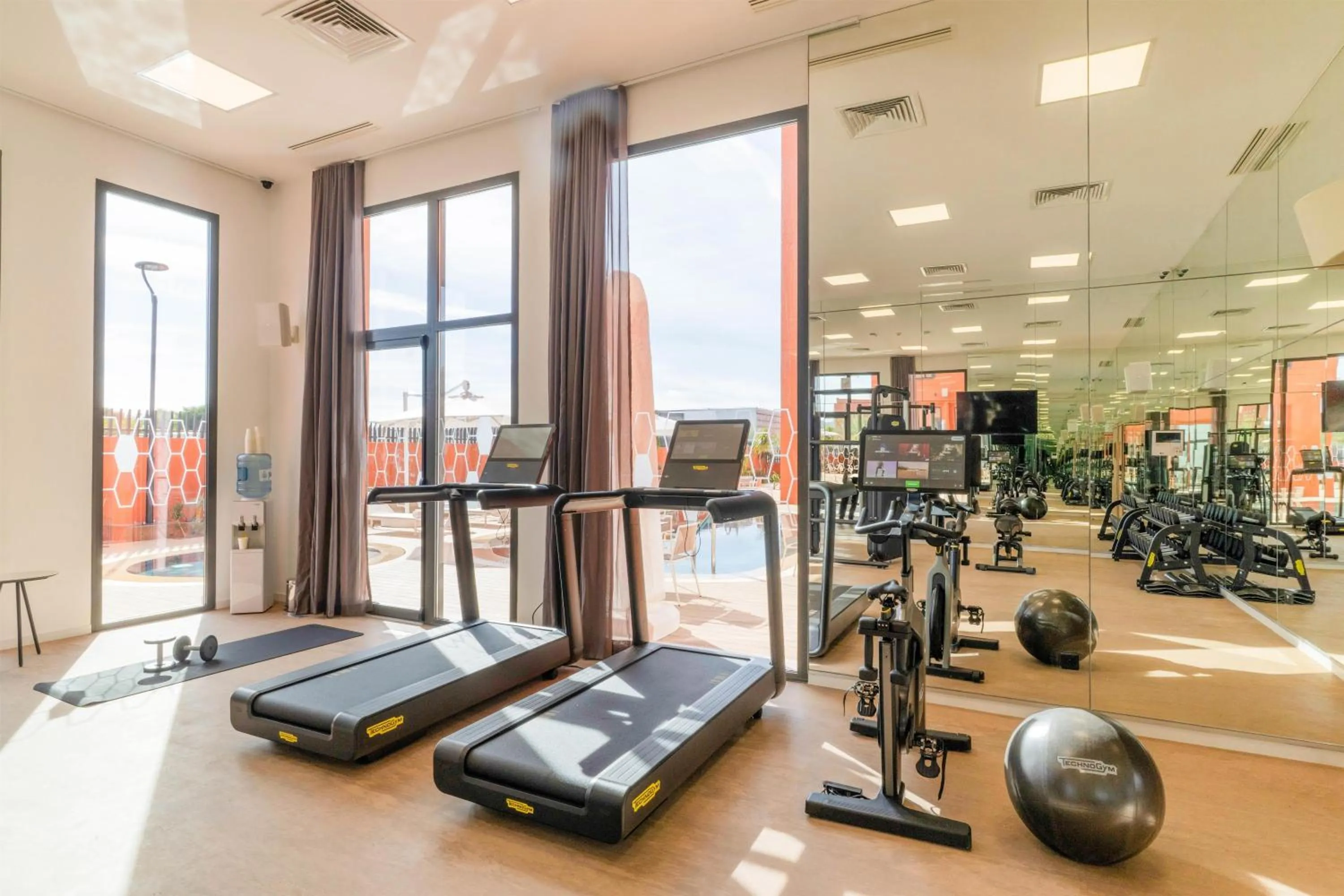 Fitness centre/facilities in Hampton By Hilton Ben Guerir