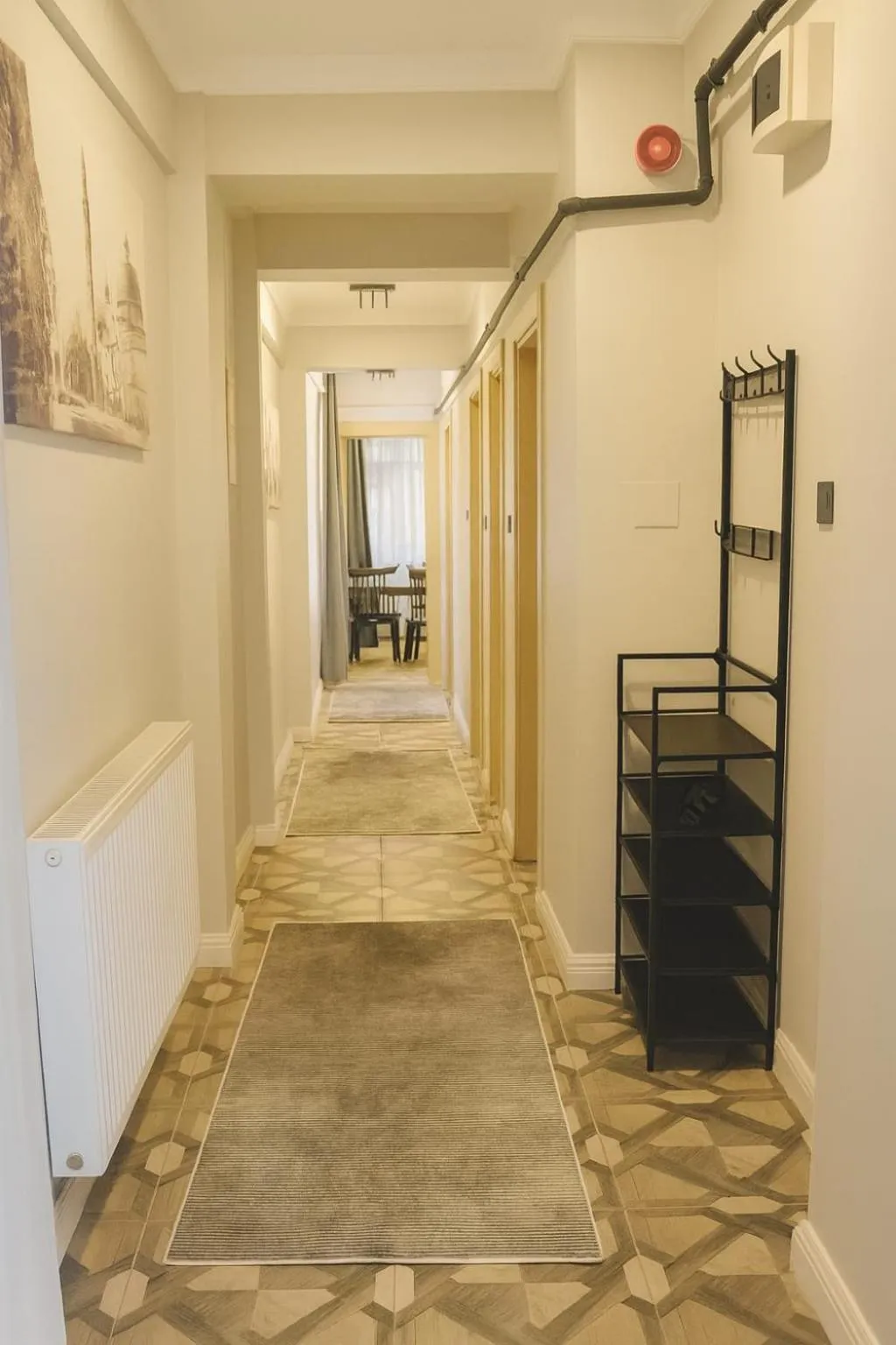 Decorative detail in Sare Apartments - Sultanahmet