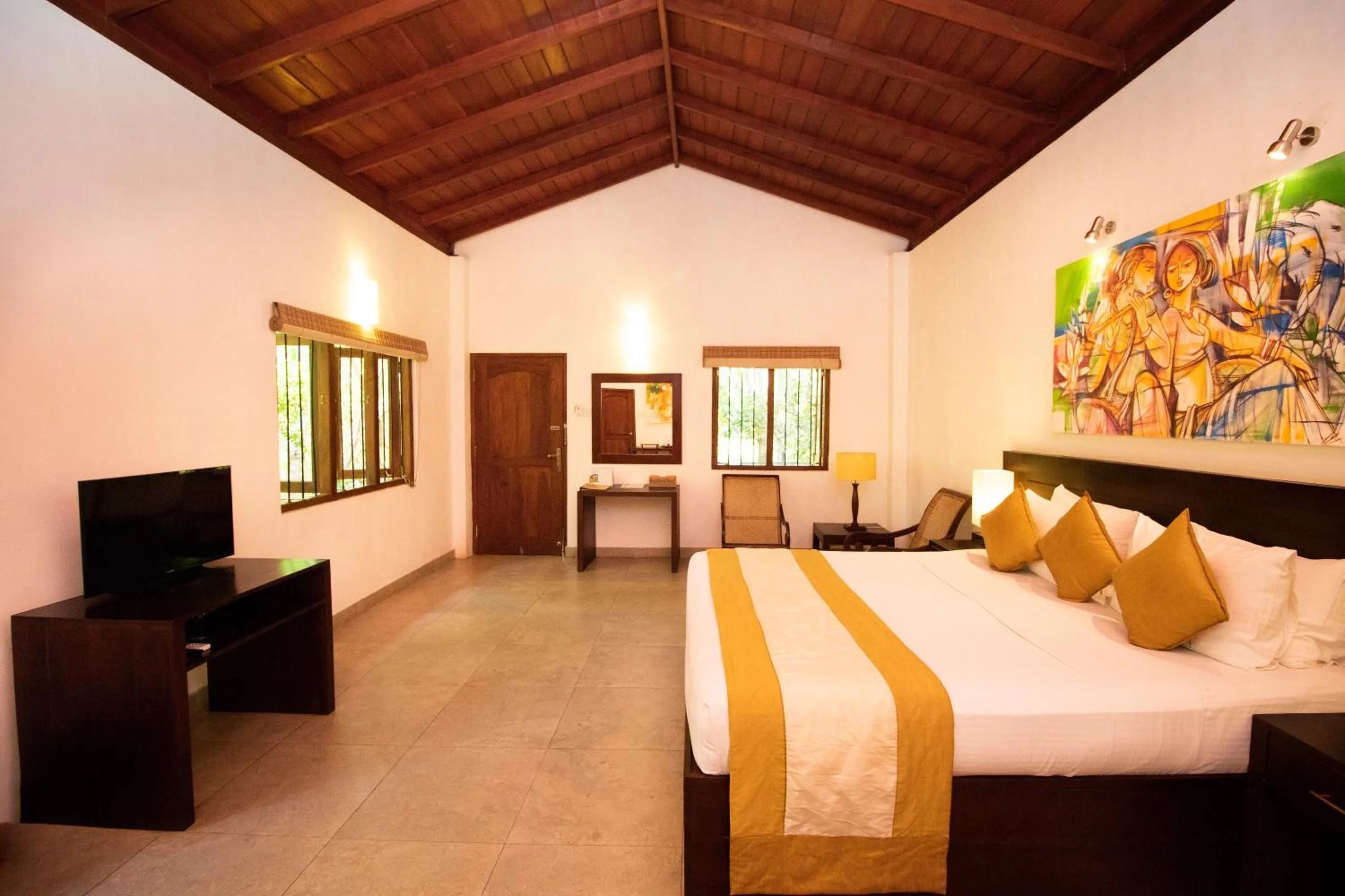 Shower, Bed in Amaara Forest Hotel Sigiriya