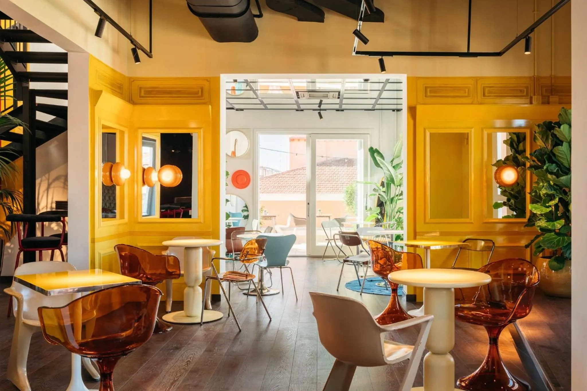 Lounge or bar in Ruby Giulia Hotel Rome