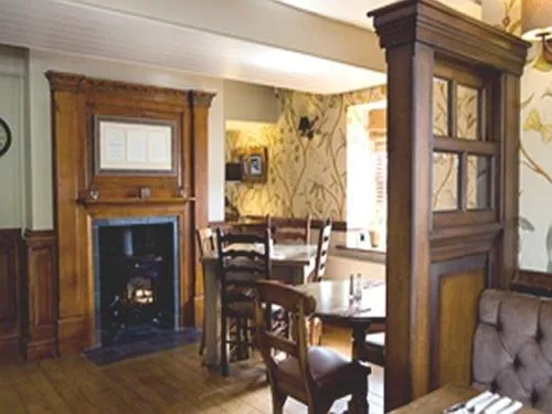 Dining area in The Black Lion