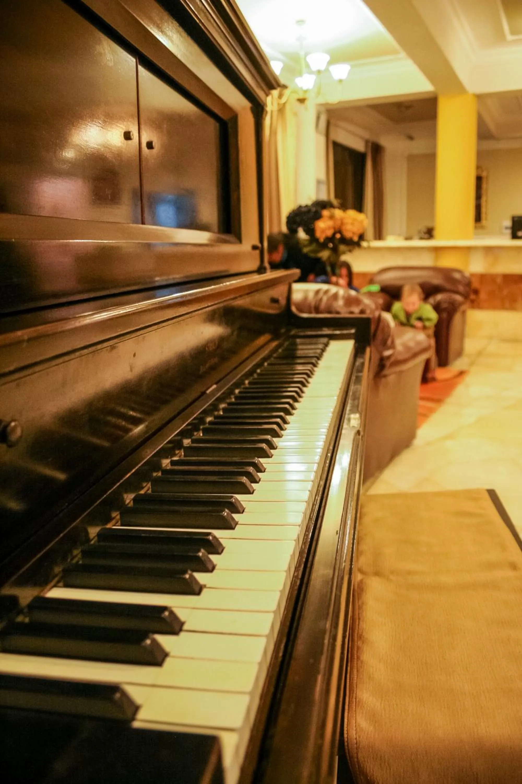 Lobby or reception in Hotel Coloso Potosi