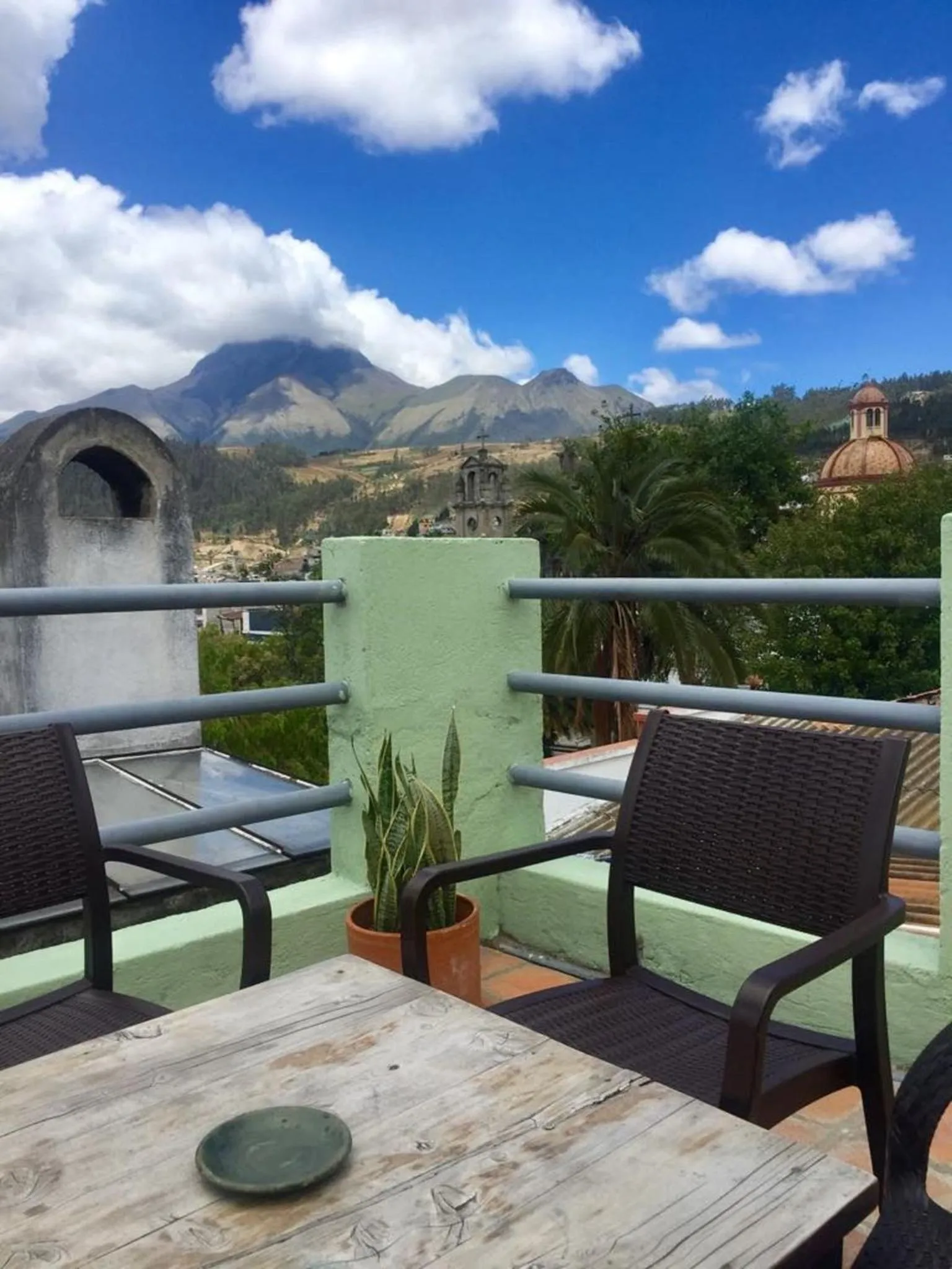 Balcony/Terrace in Hotel Doña Esther