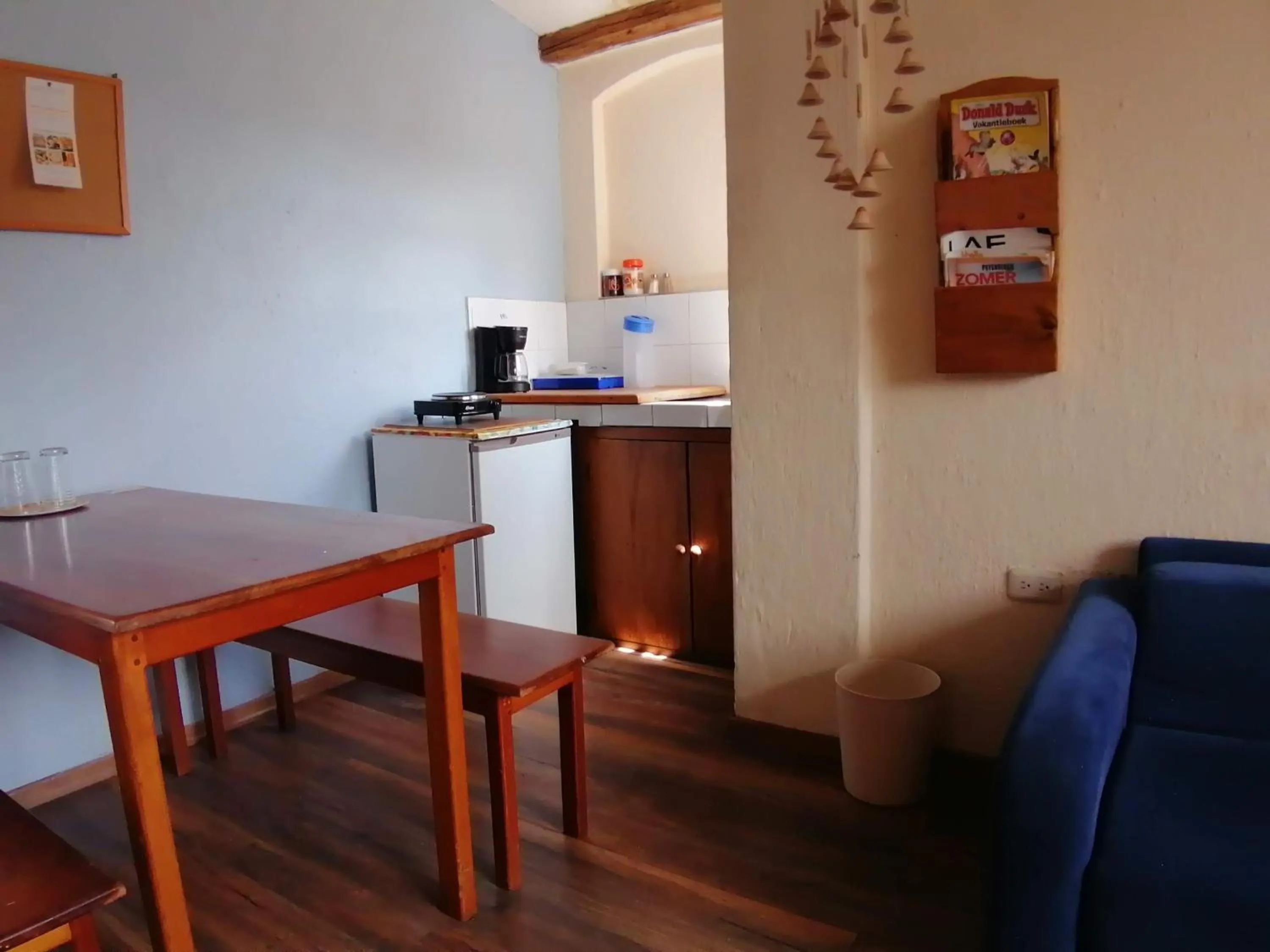 Kitchen or kitchenette in Hotel Doña Esther