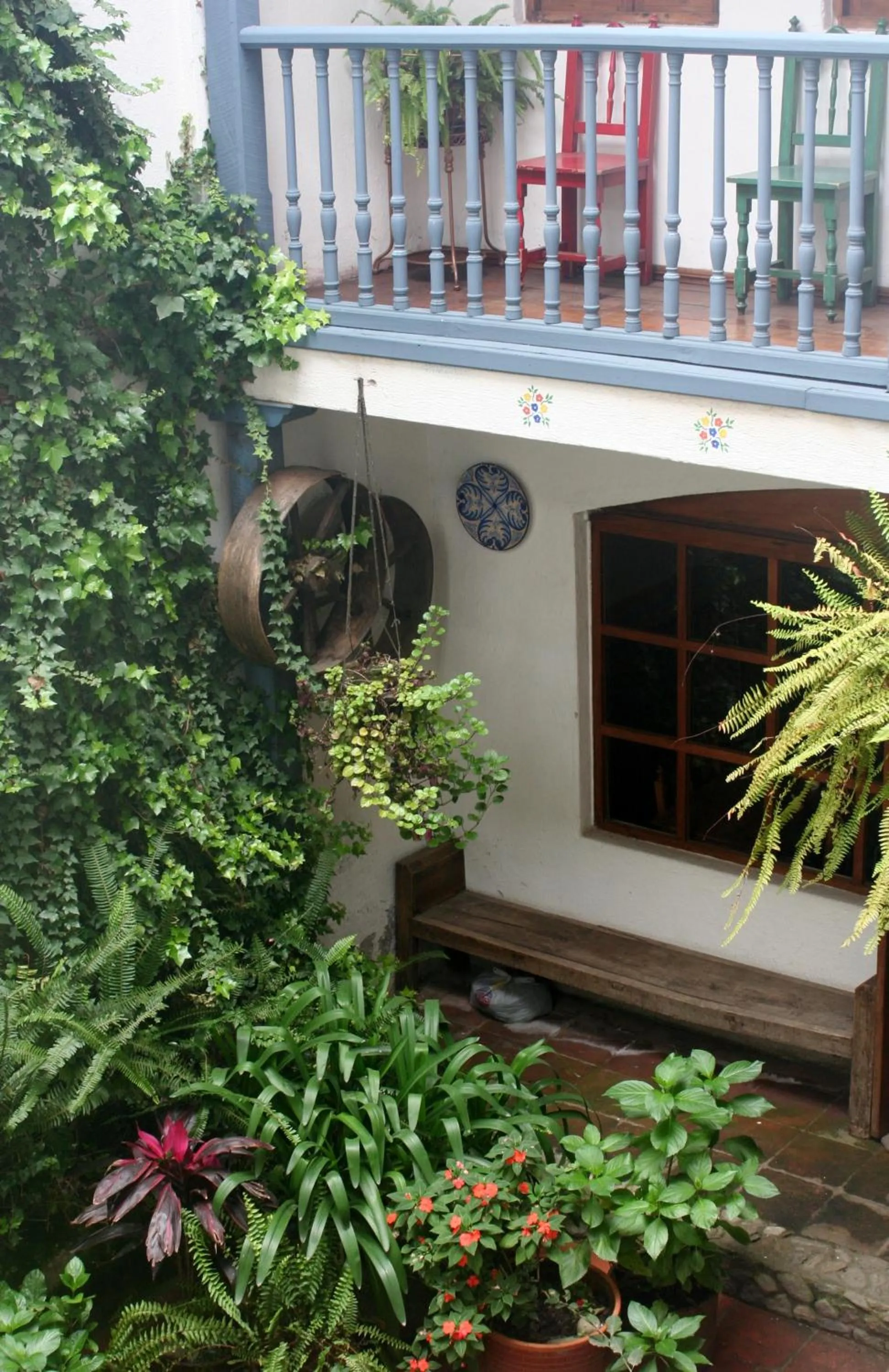 Patio in Hotel Doña Esther