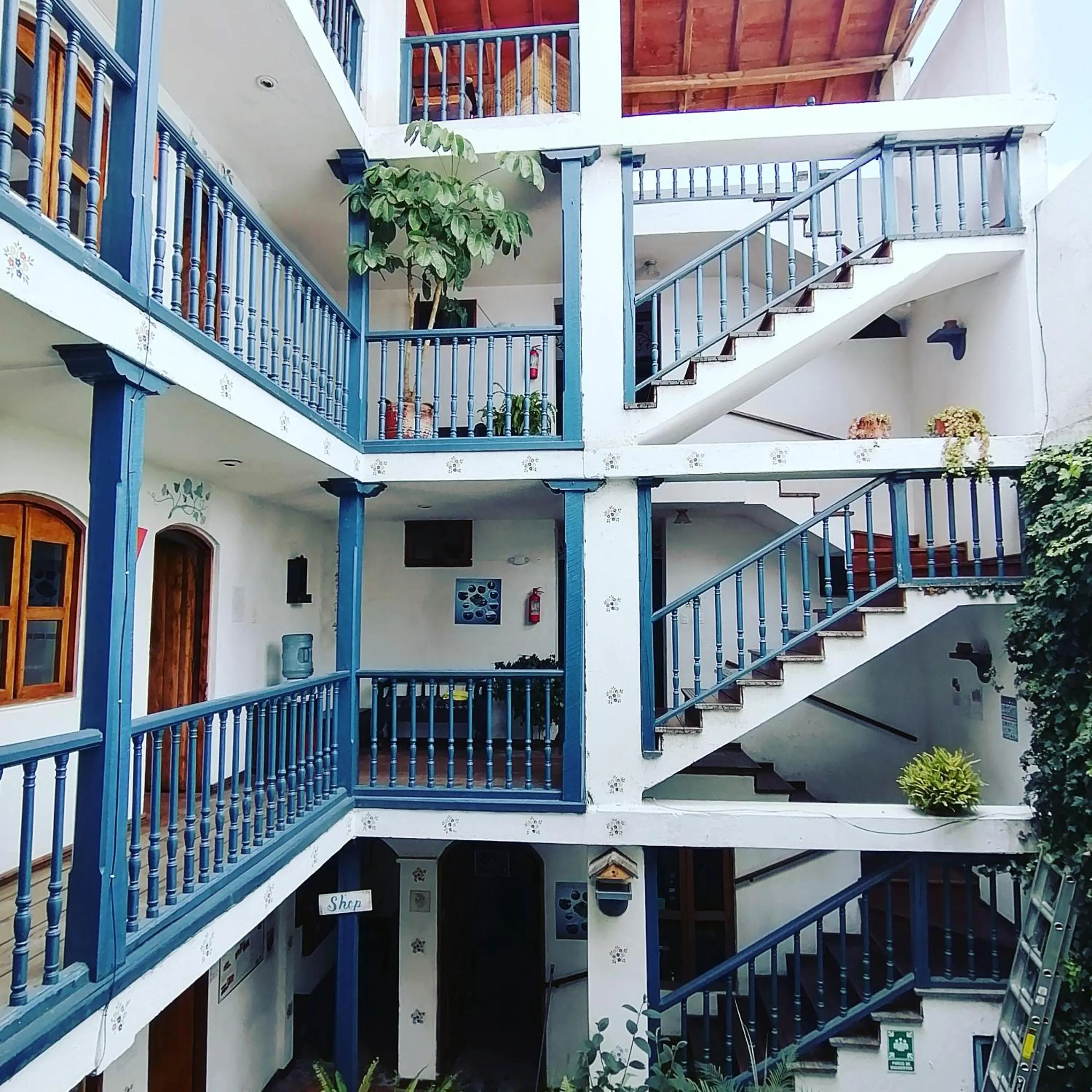 Property building in Hotel Doña Esther