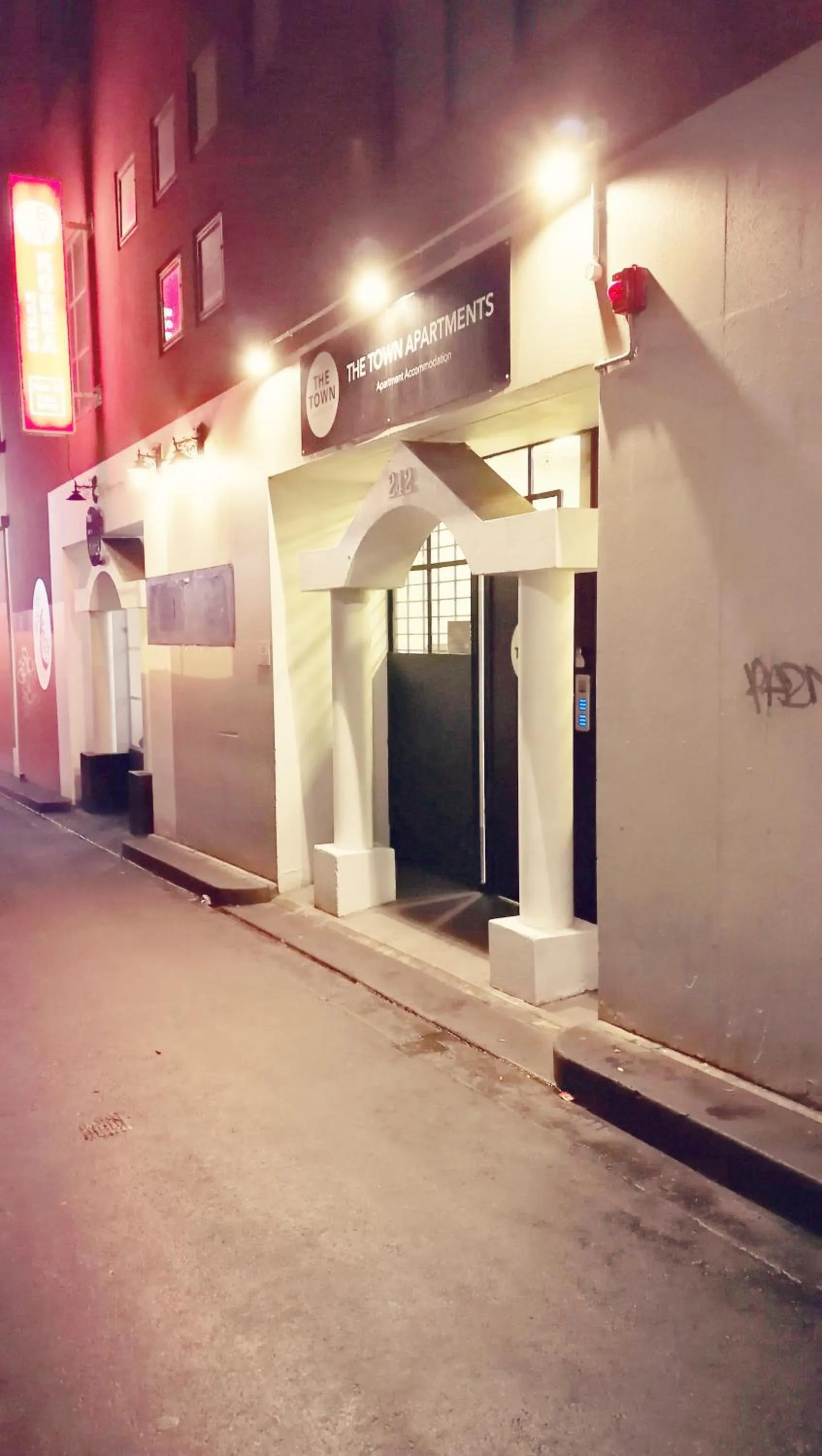 Property building in The Town Apartments