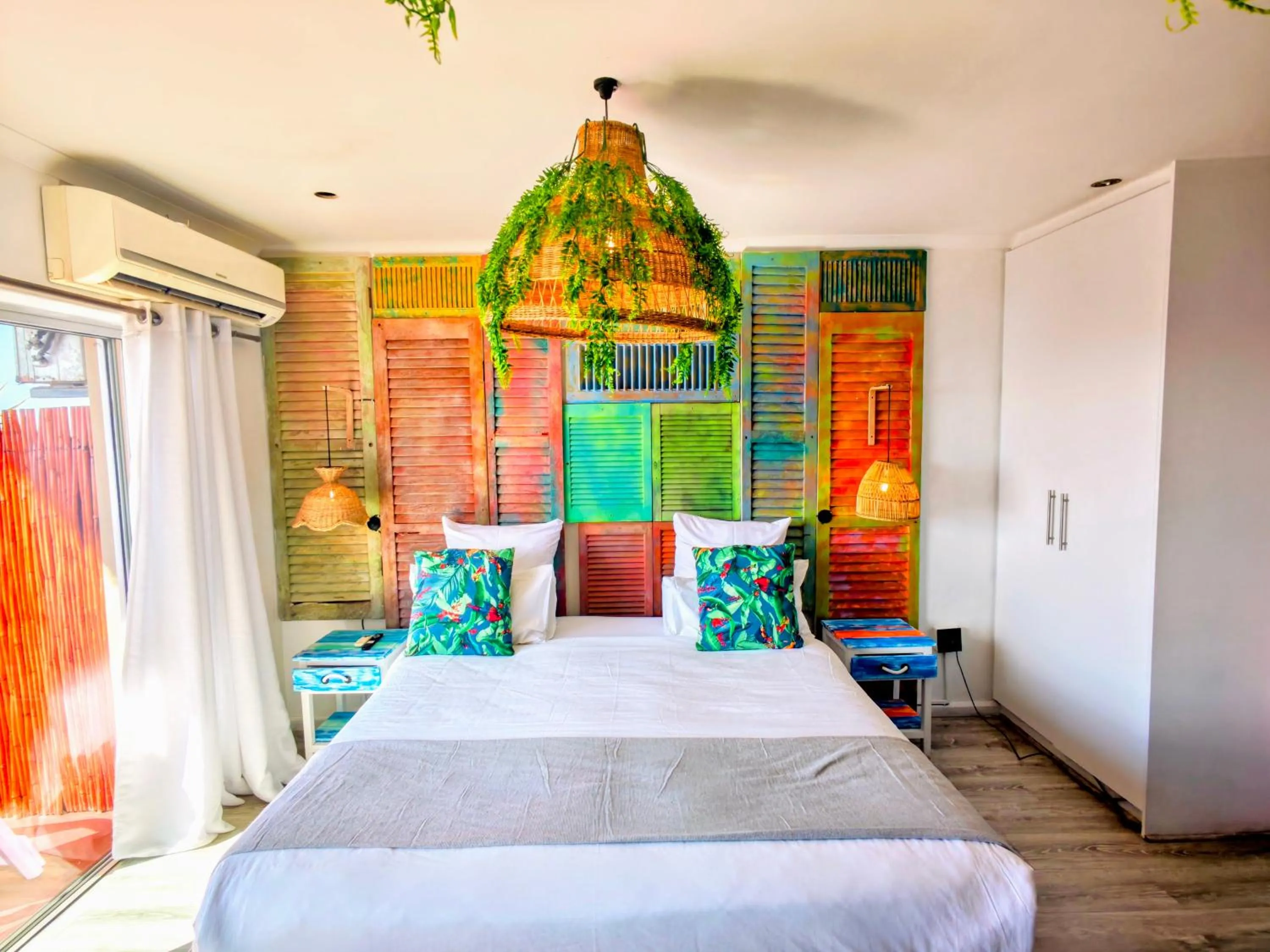 Bed in African Groove Camps Bay