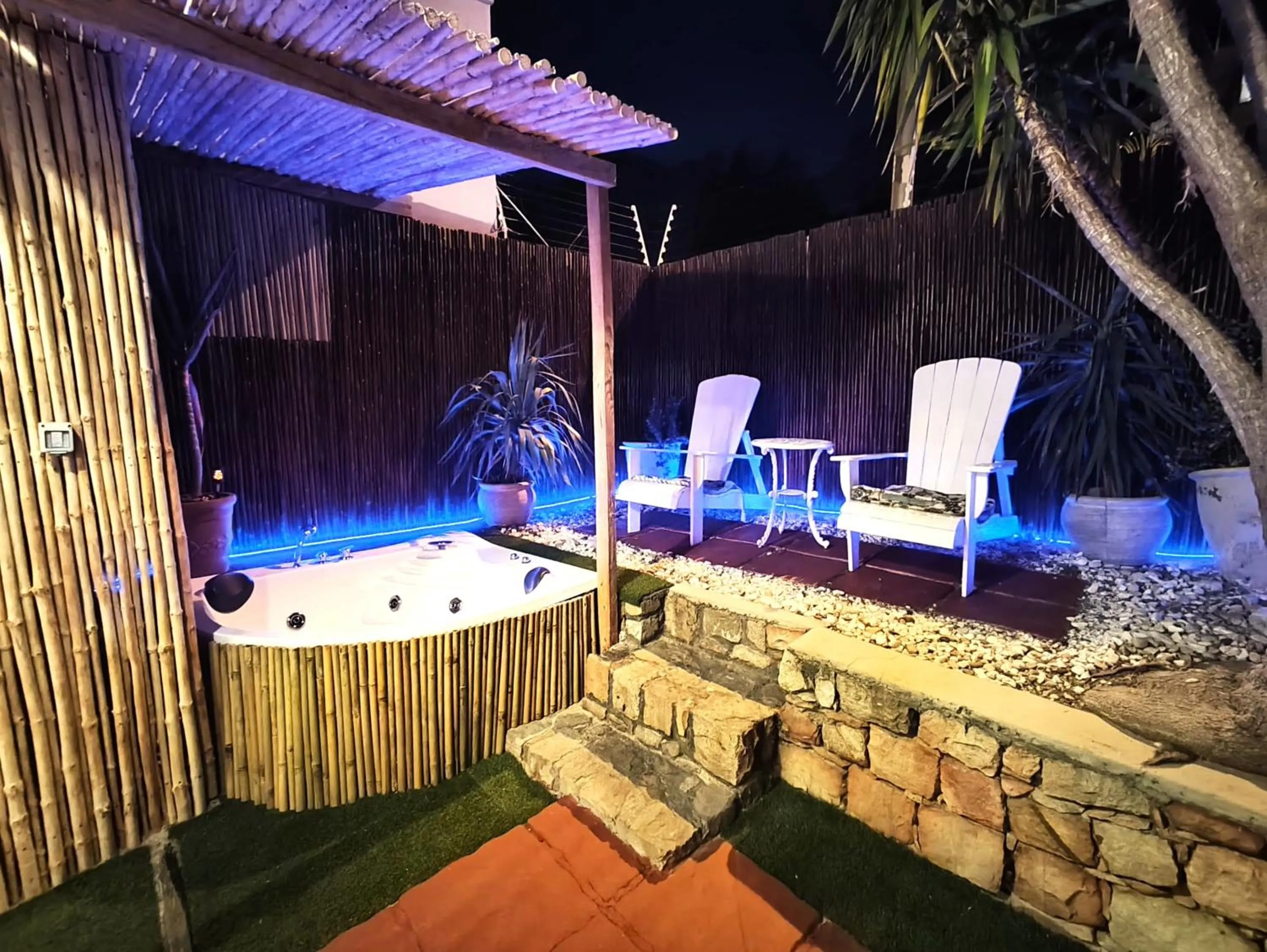 Patio in African Groove Camps Bay