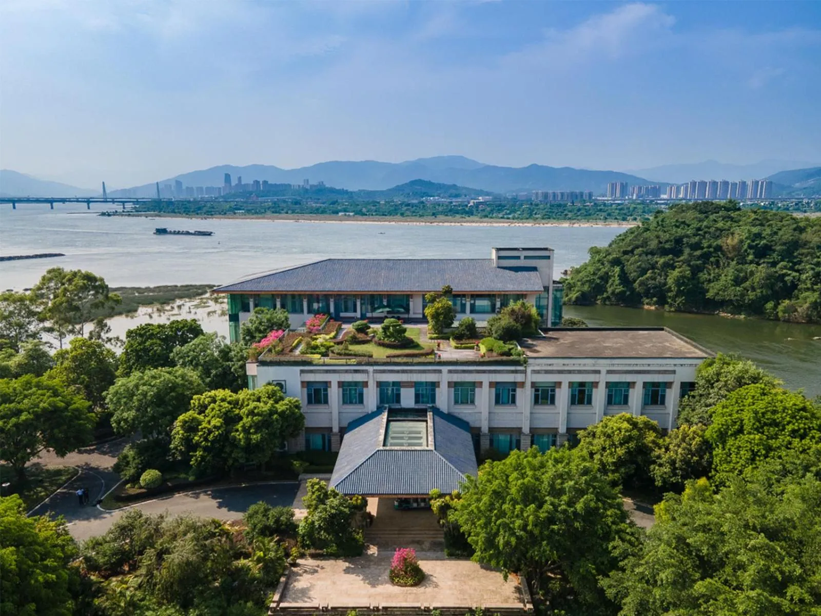 Bird's eye view in Carp Islet Resort Fuzhou
