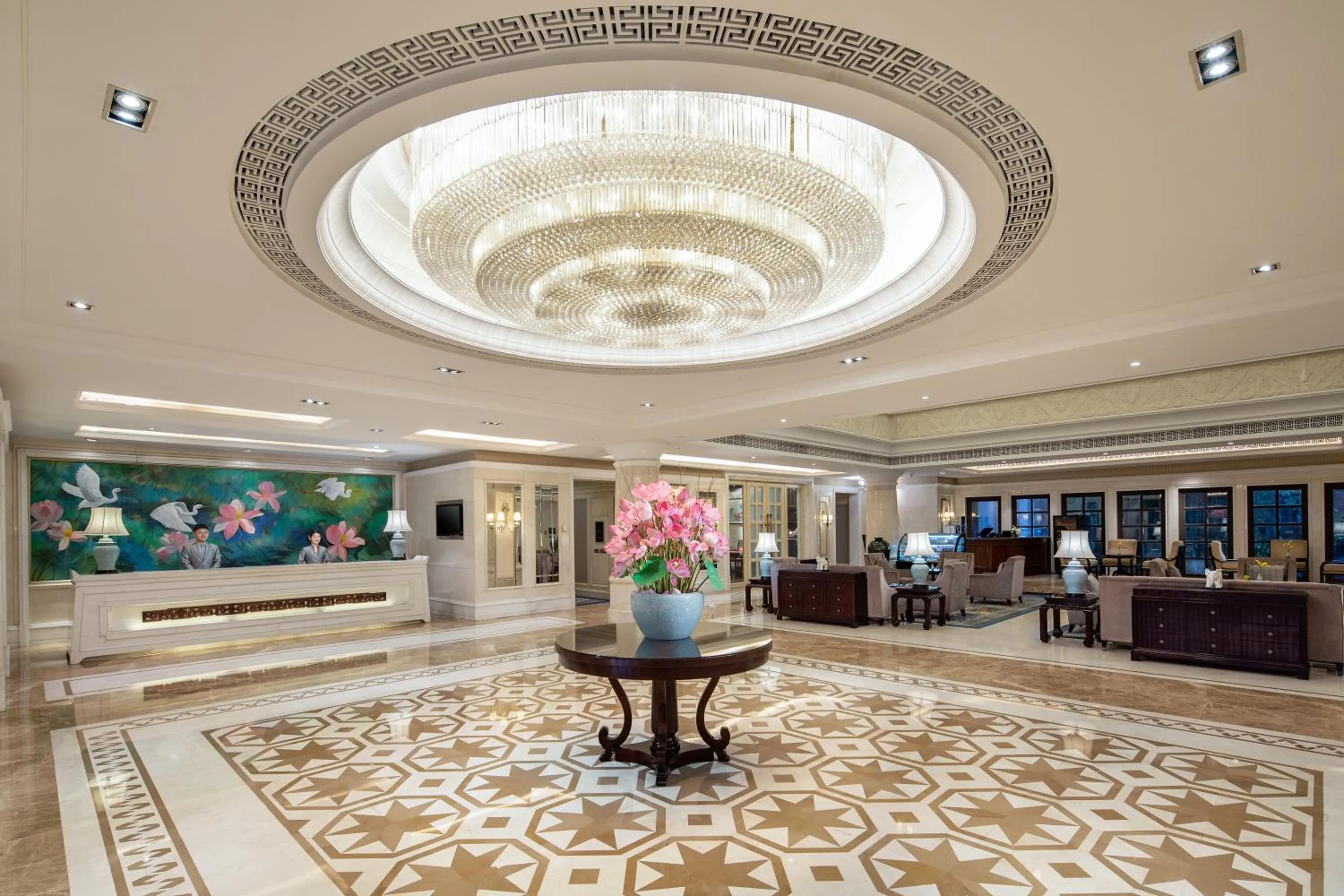 Lobby or reception in Carp Islet Resort Fuzhou