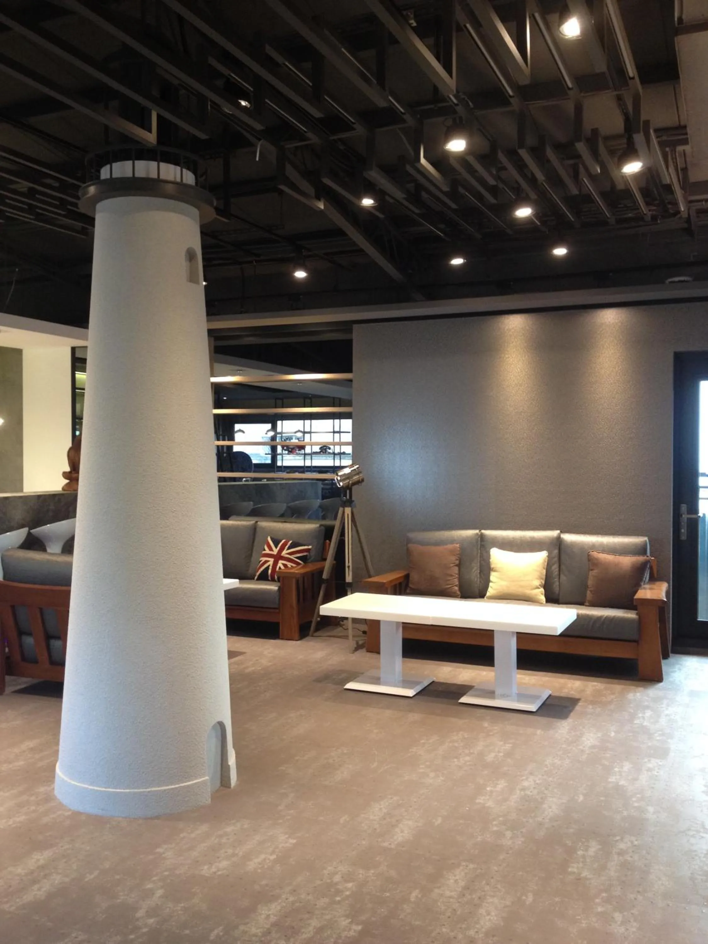 Decorative detail in Taipei Discover Hostel