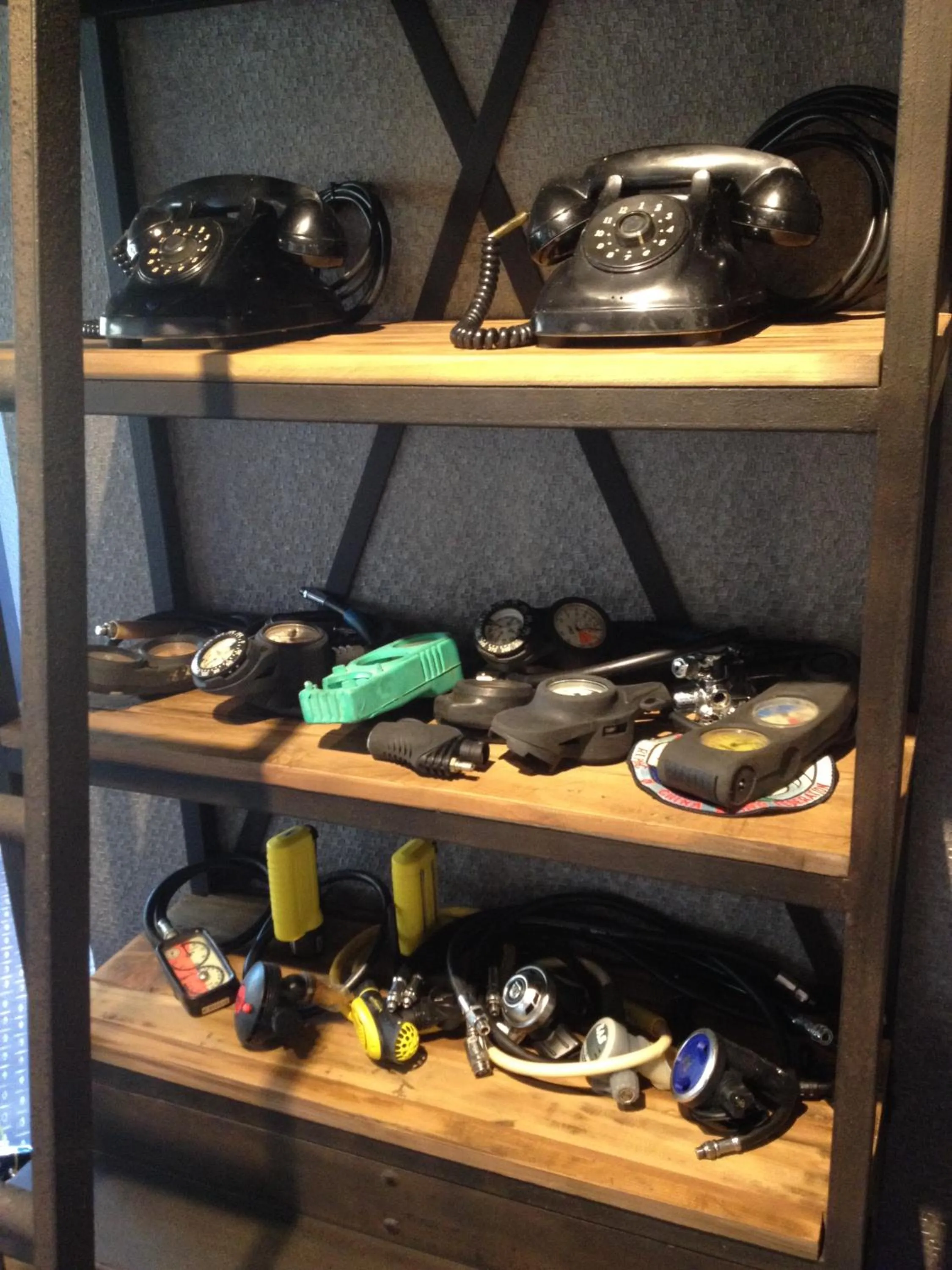 Decorative detail in Taipei Discover Hostel