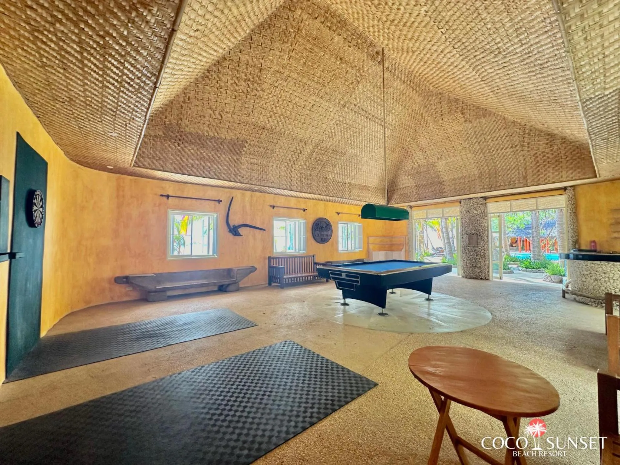 Game Room in Coco Grove Beach Resort, Siquijor Island