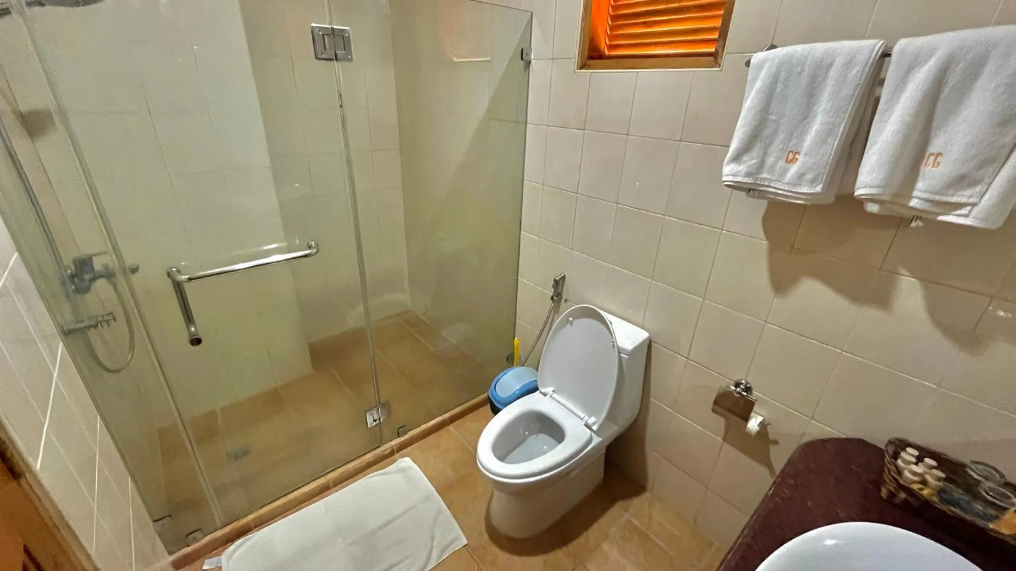 Bathroom in Coco Grove Beach Resort, Siquijor Island