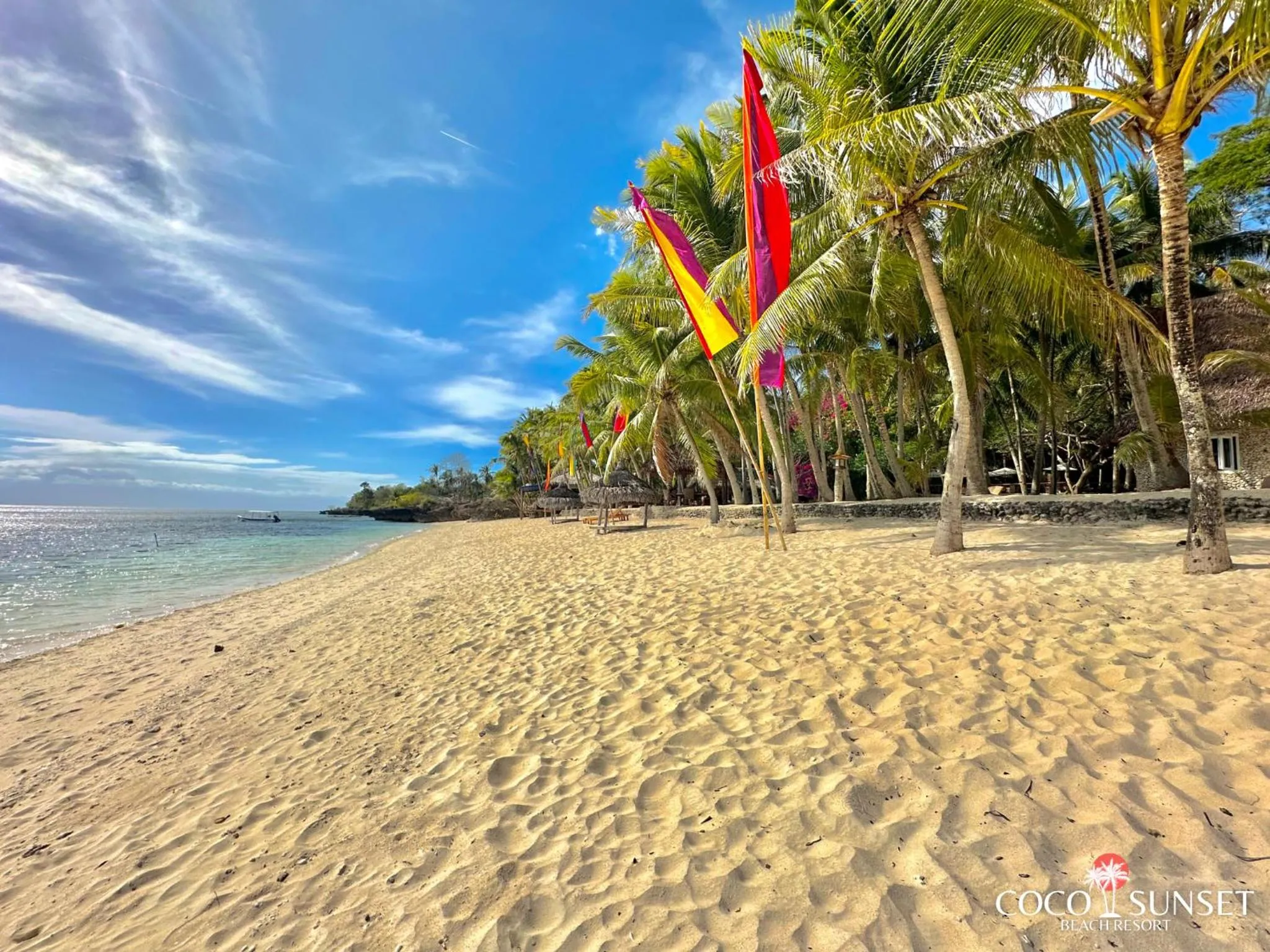 Sea view in Coco Grove Beach Resort, Siquijor Island