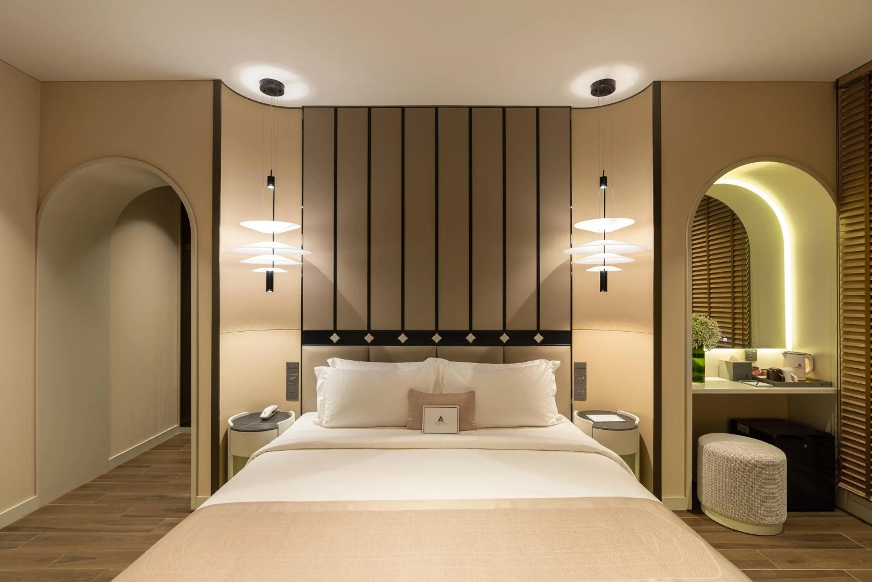 Bed in AMANA Hotel Phan Thiet