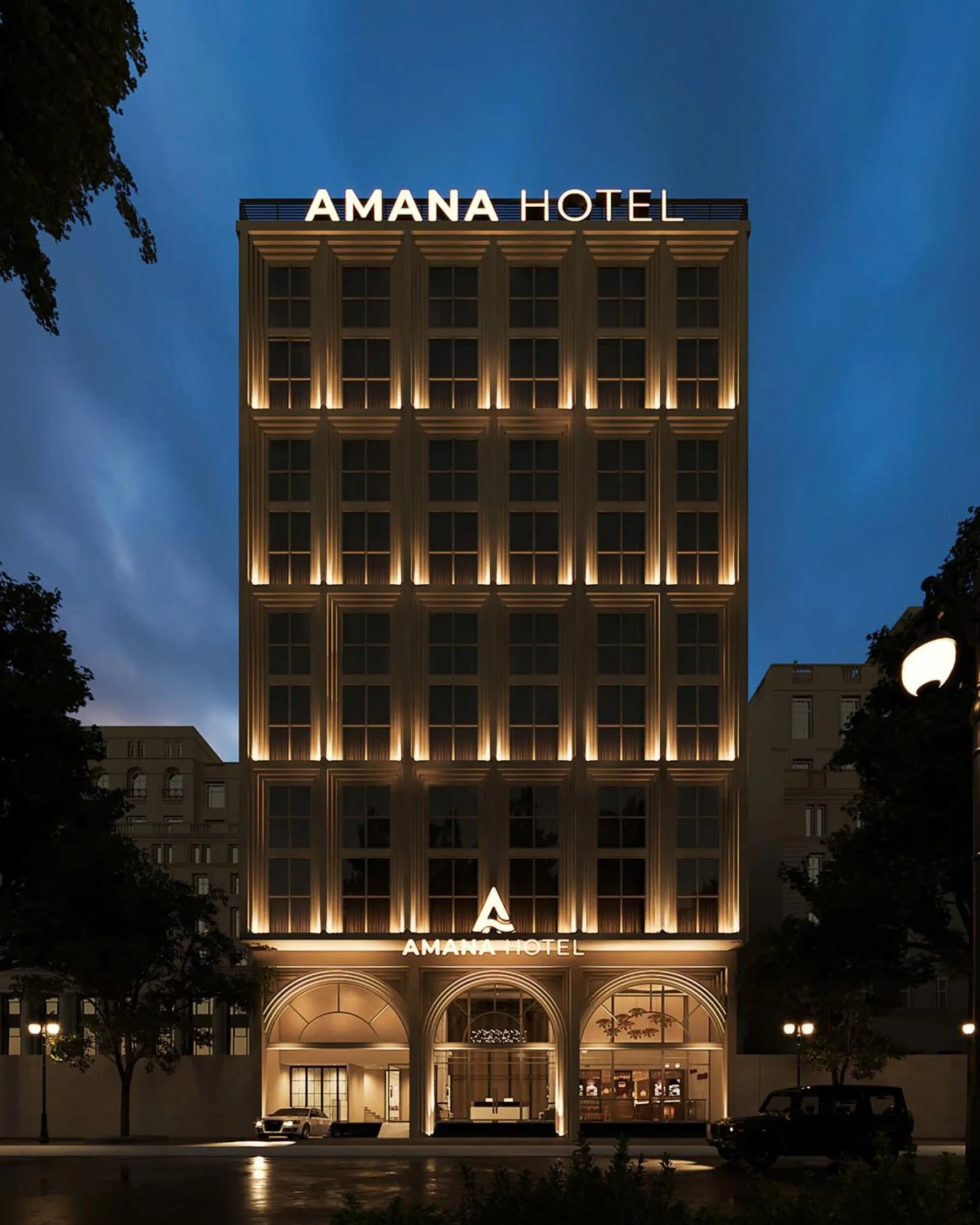 Property building in AMANA Hotel Phan Thiet
