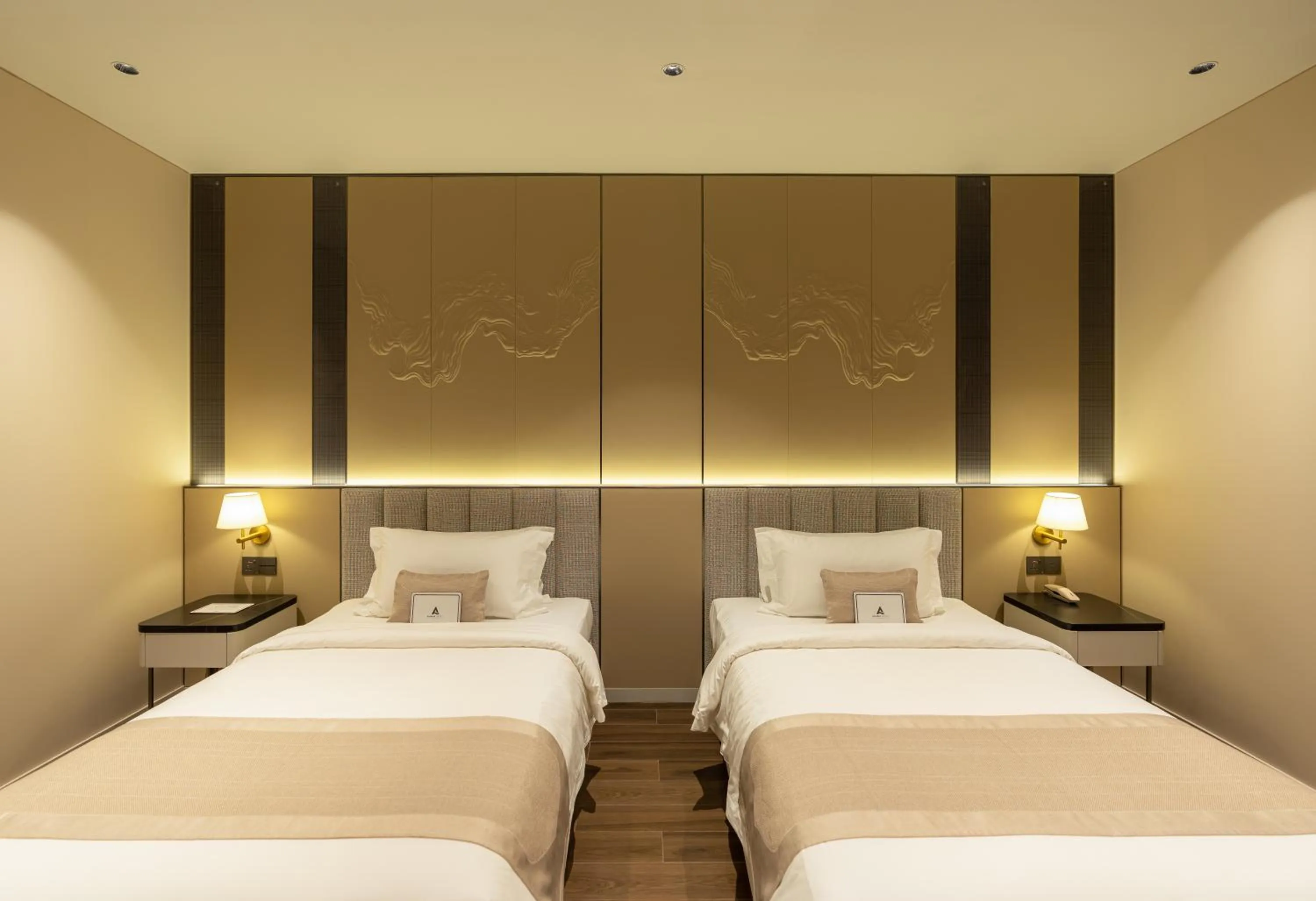 Bed in AMANA Hotel Phan Thiet