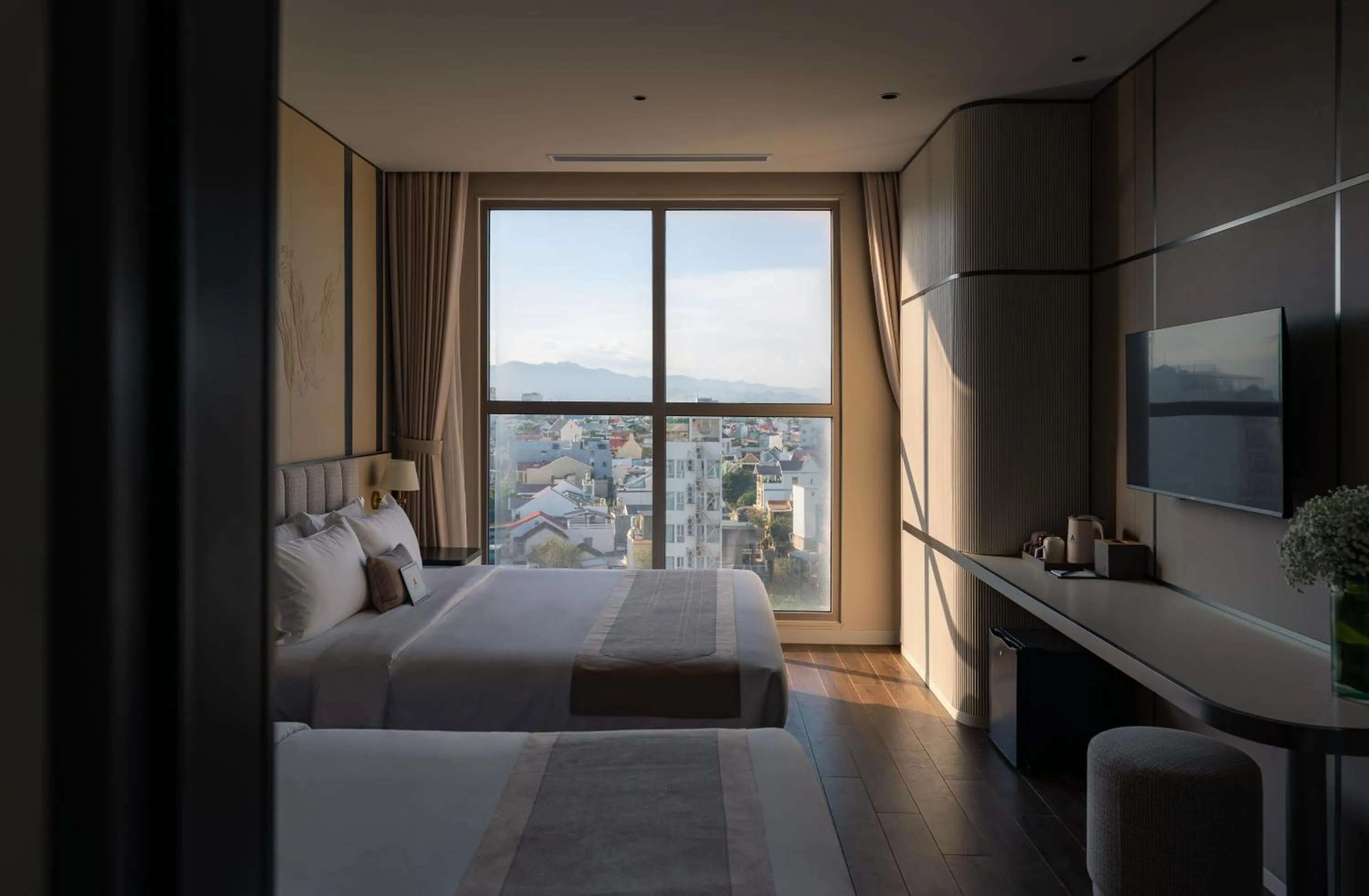 Bed in AMANA Hotel Phan Thiet