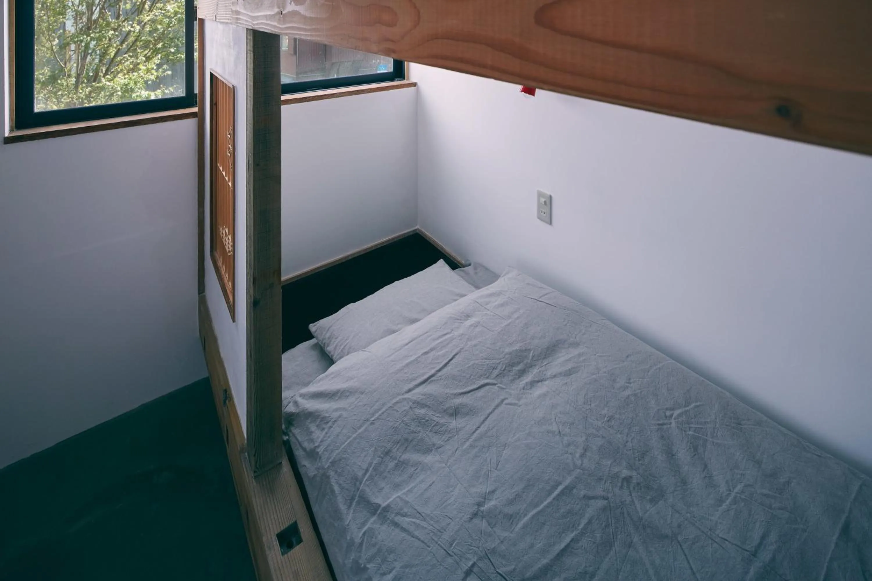 Bedroom, Bed in kagelow Mt.Fuji Hostel Kawaguchiko