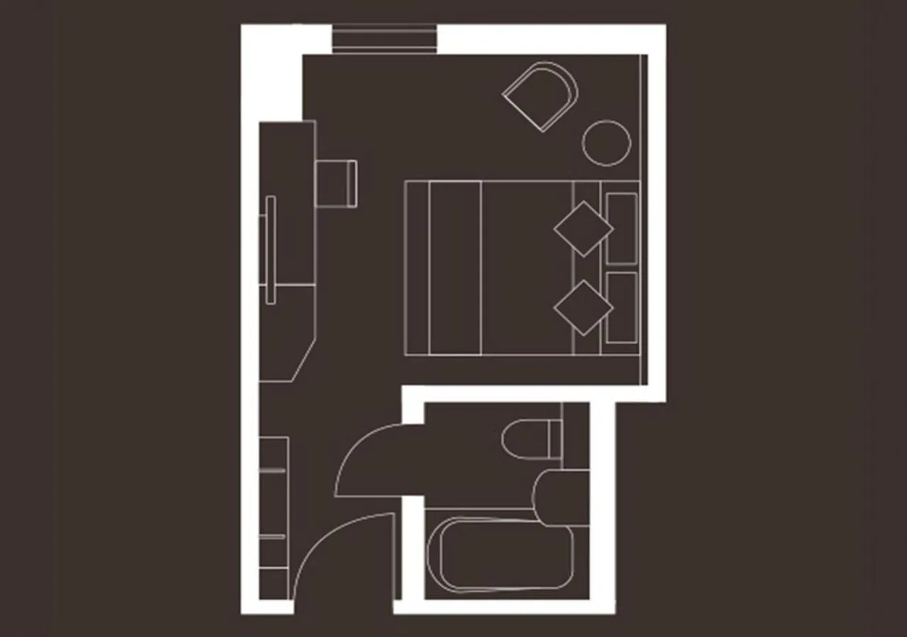 Photo of the whole room in The Strings Hotel Nagoya