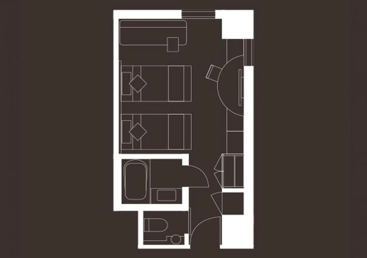 Photo of the whole room in The Strings Hotel Nagoya