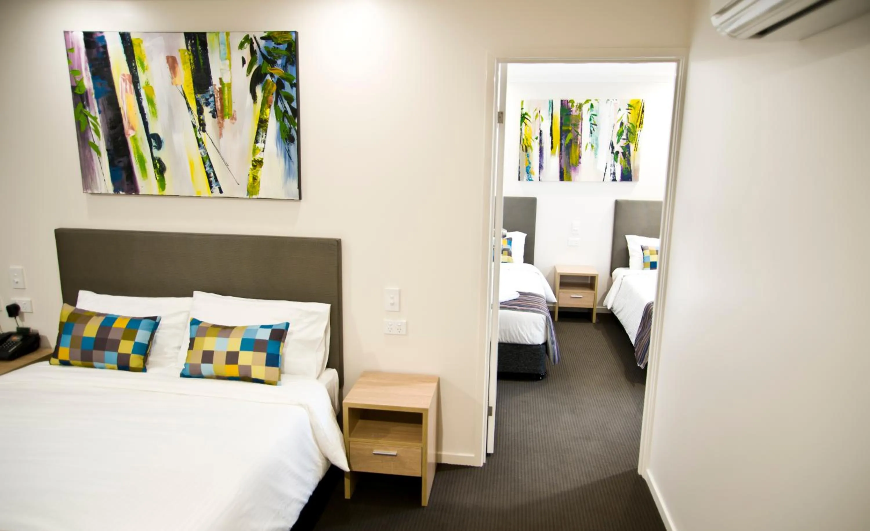 Bed in Roma Central Motel