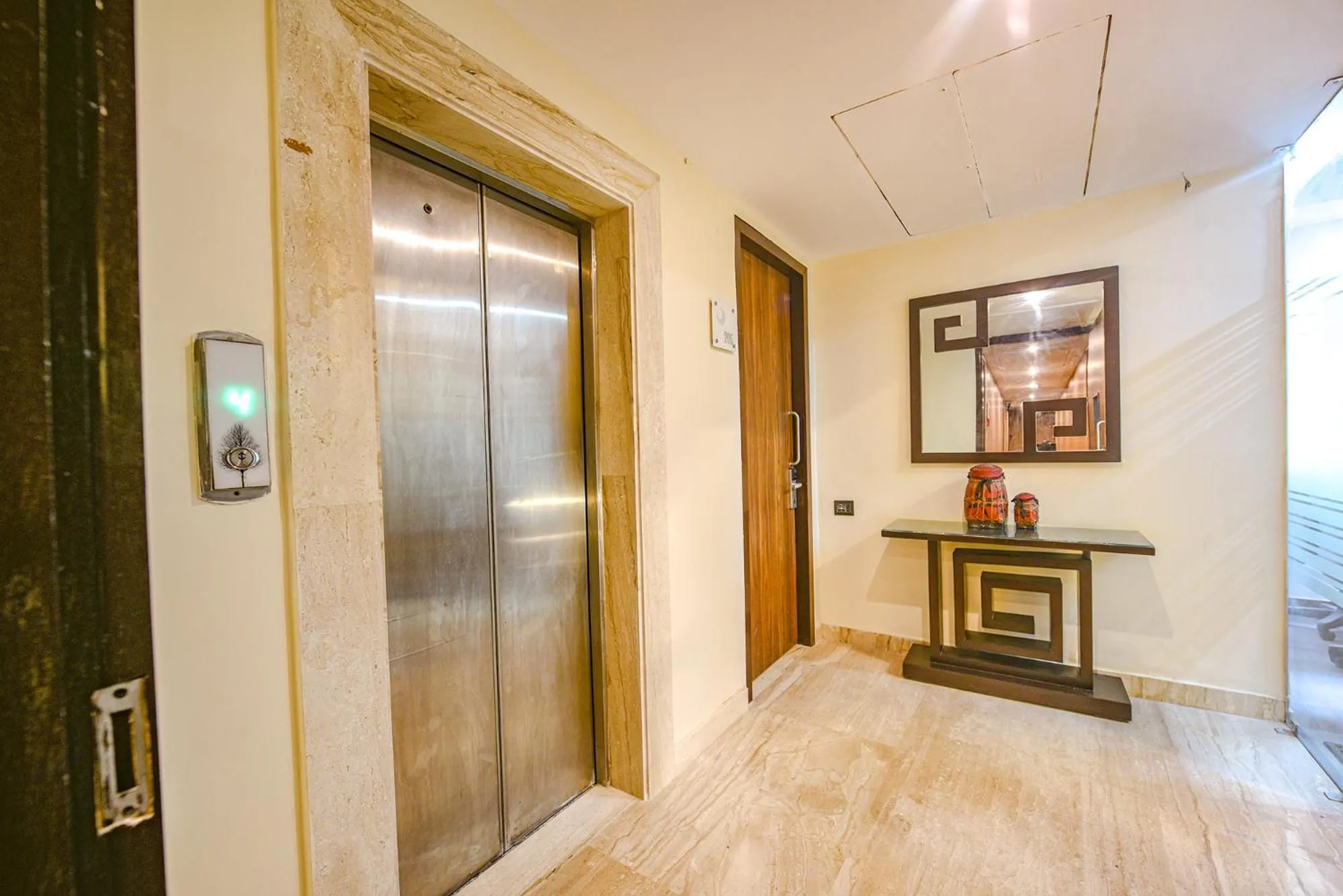 elevator in FabHotel Aashraye