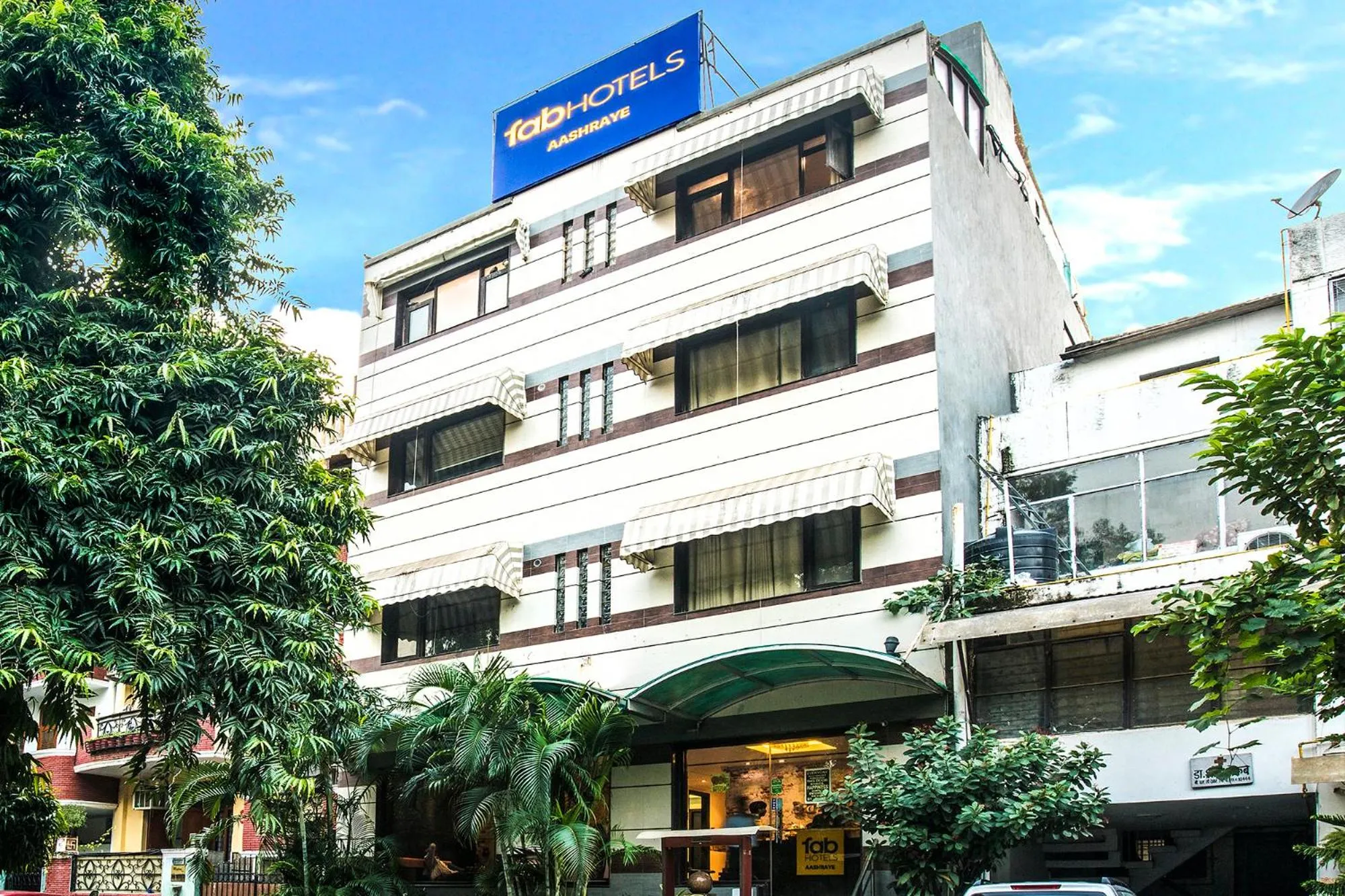 Property building in FabHotel Aashraye