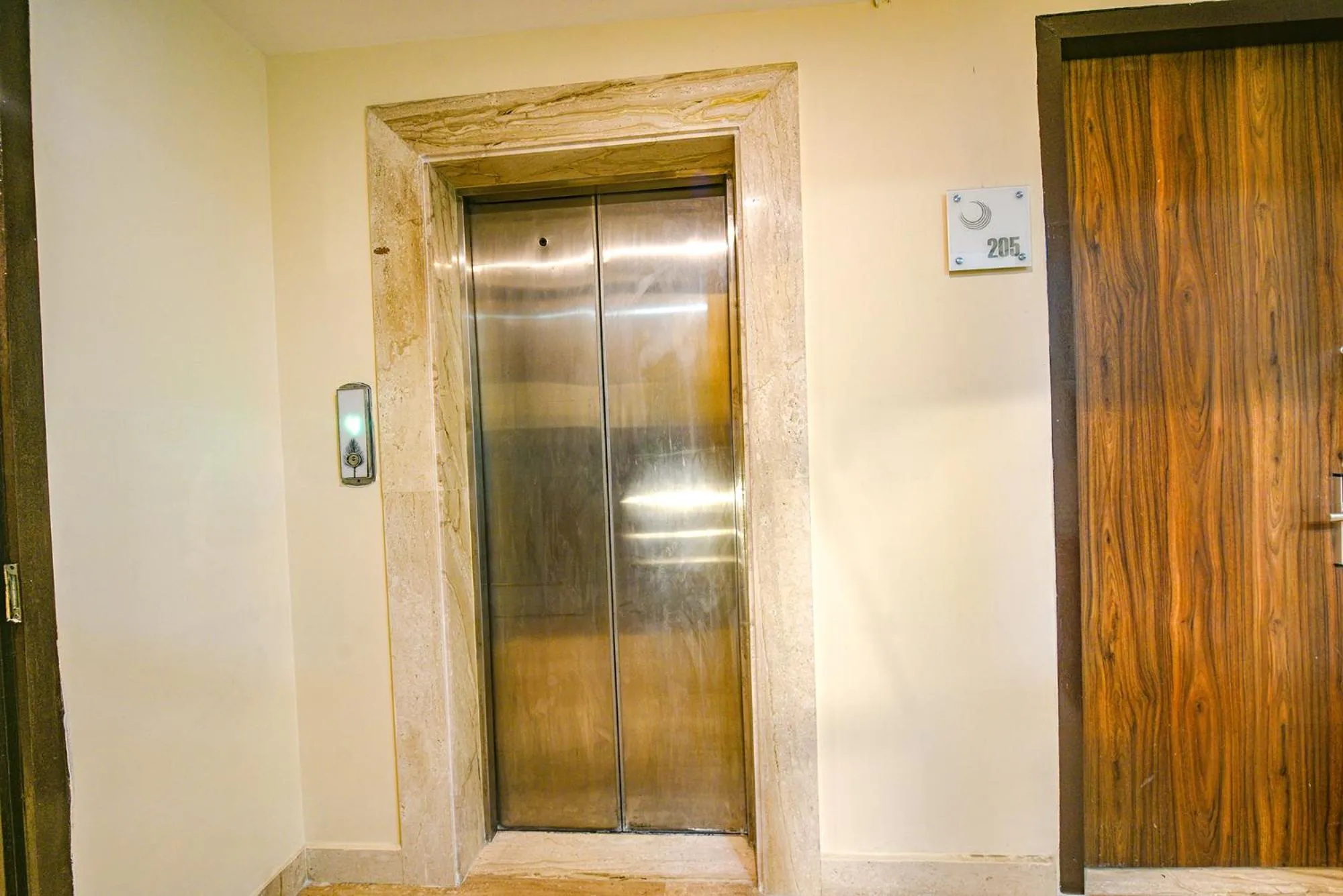 elevator in FabHotel Aashraye