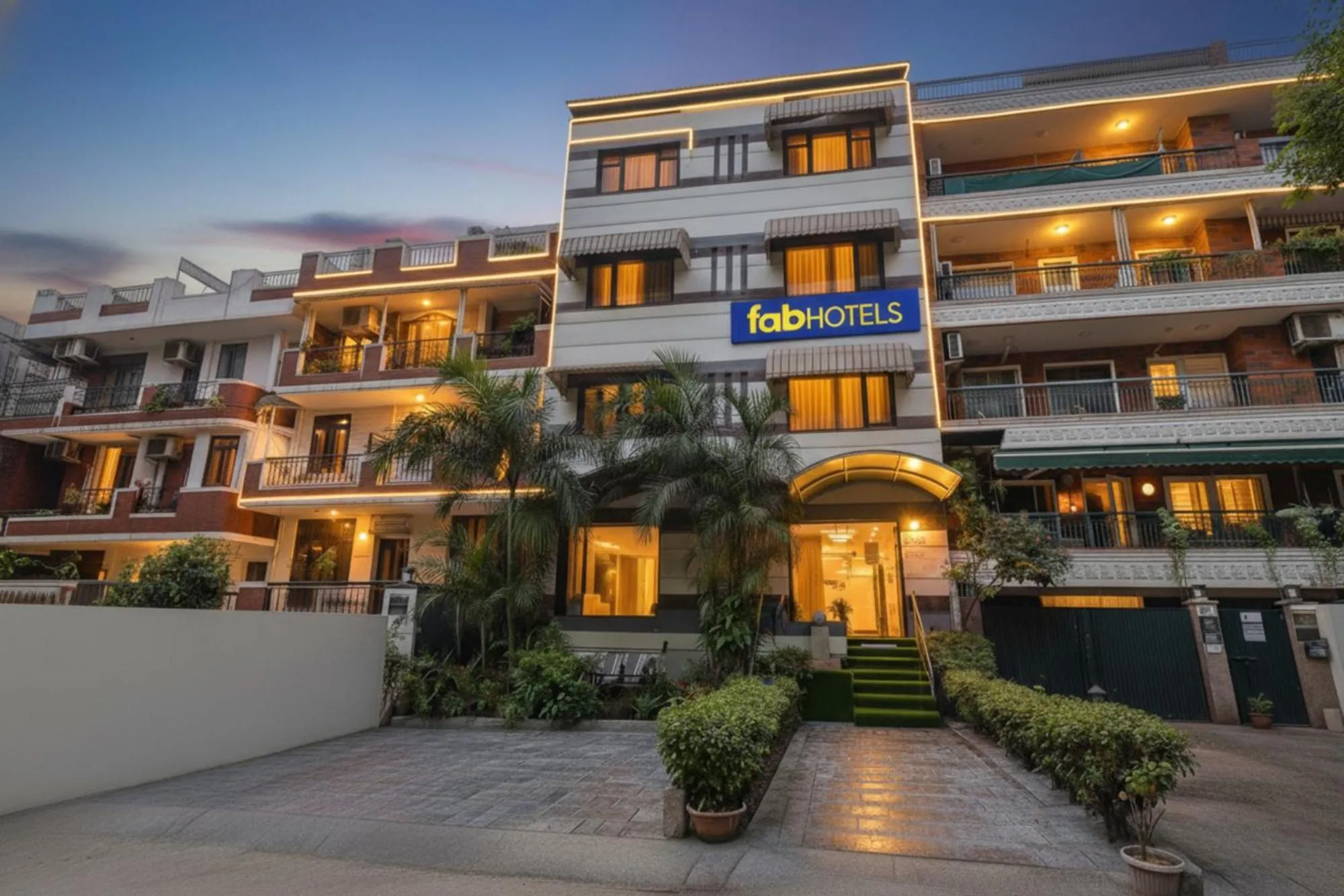 Property building in FabHotel Aashraye