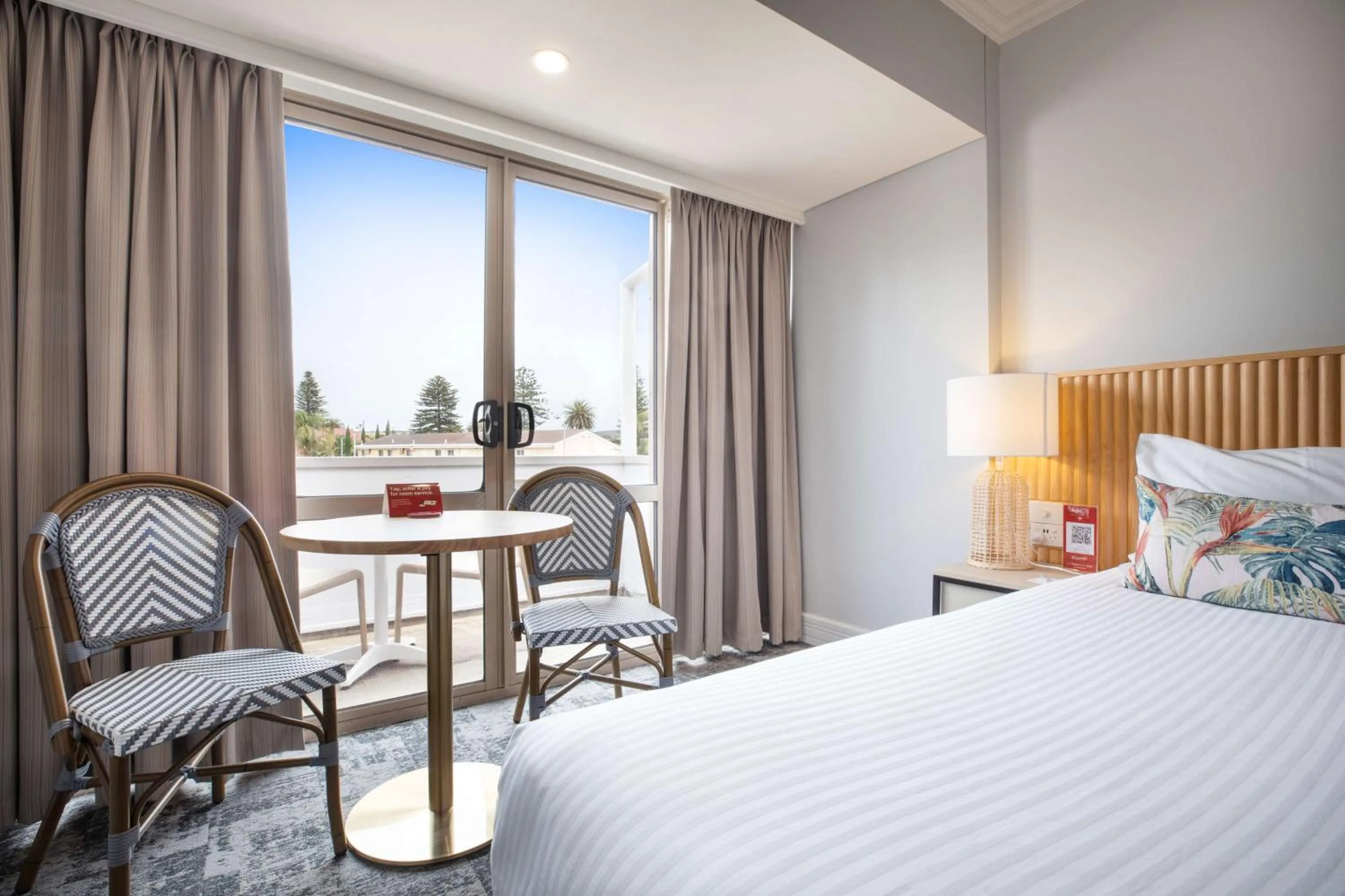 Bedroom, Bed in Nightcap at Hotel Victor