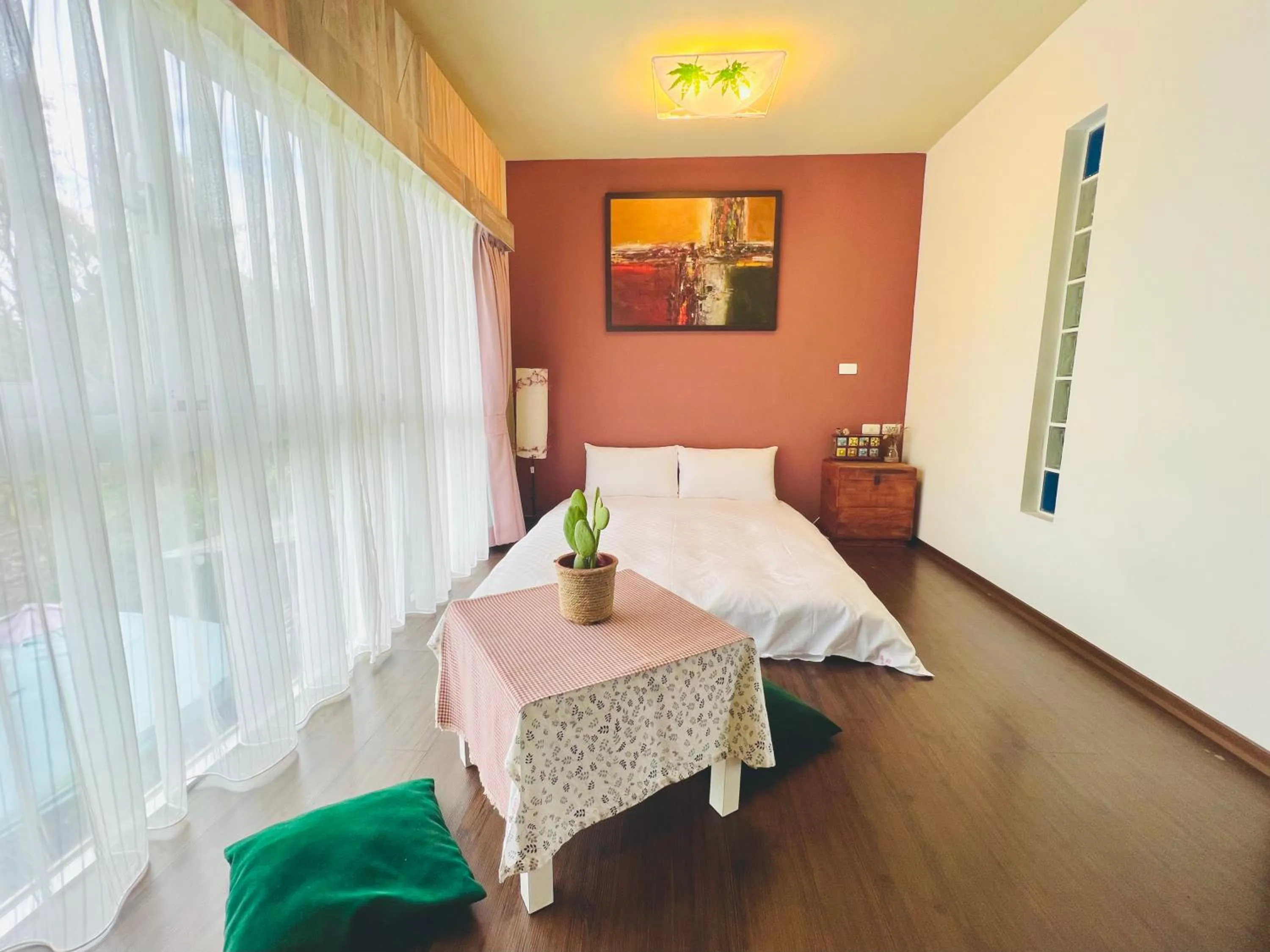 Photo of the whole room, Bed in Just Like Villa