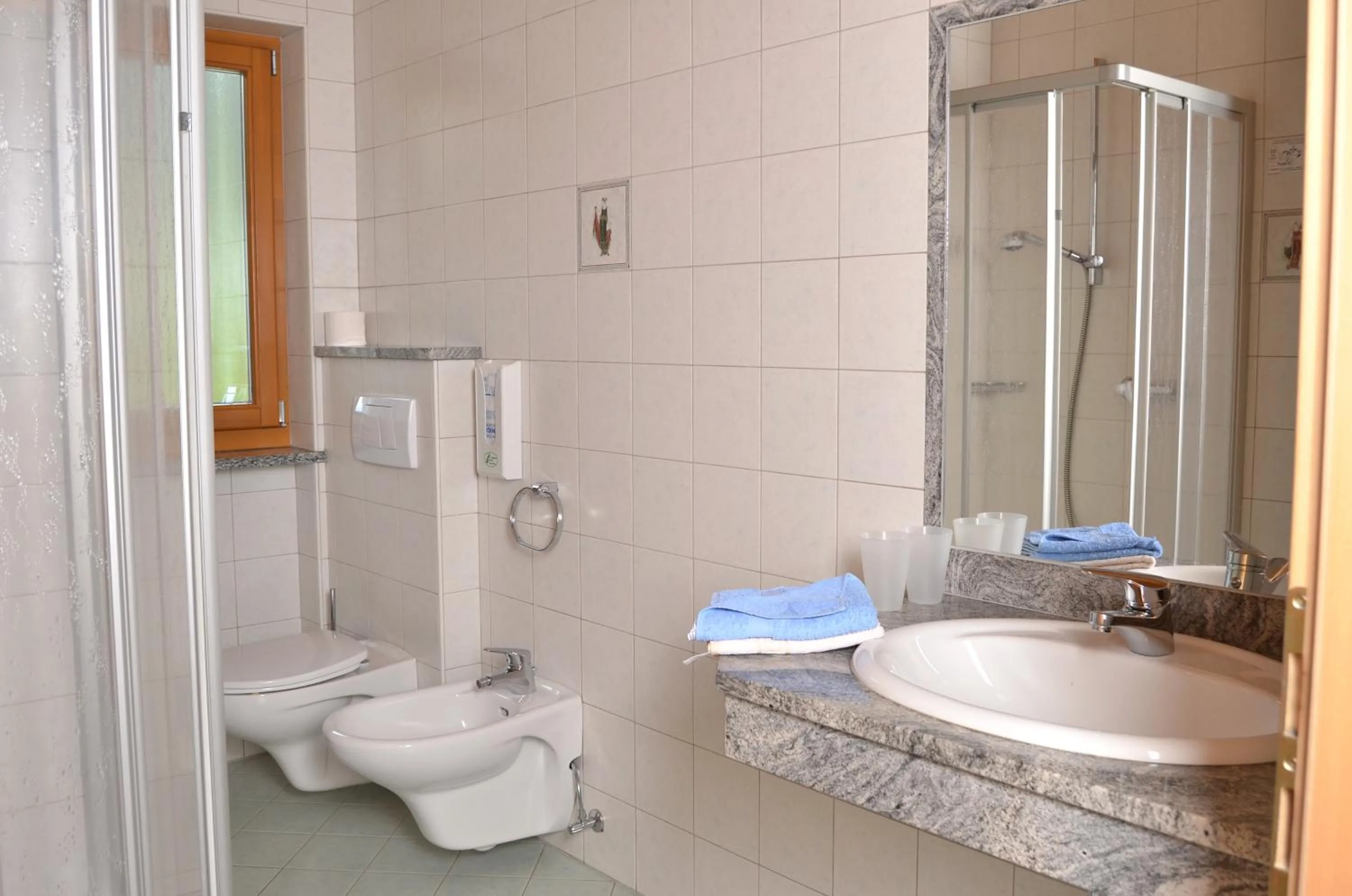 Bathroom in Gasthof Waldruhe