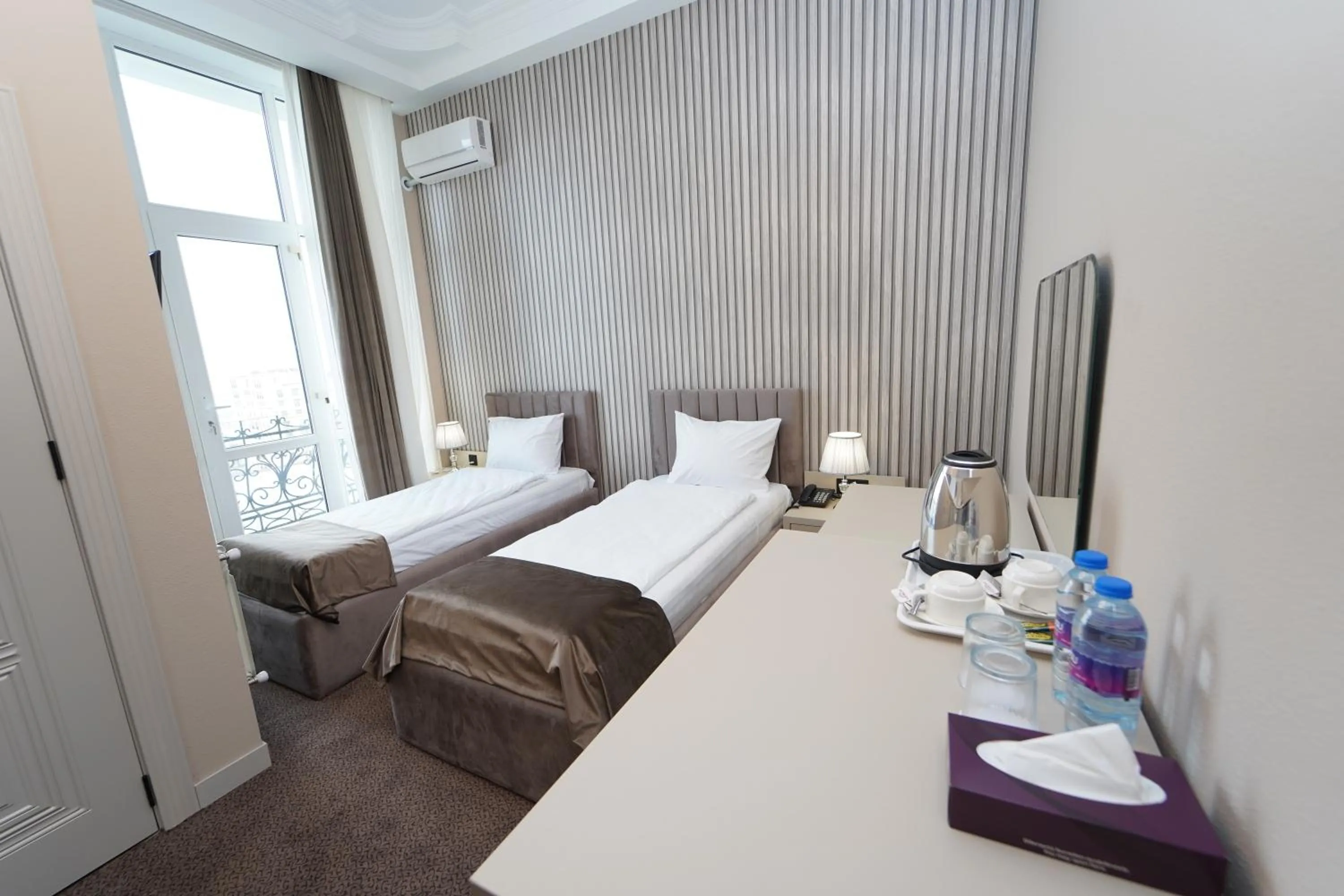 Bed in Marison Hotel Baku
