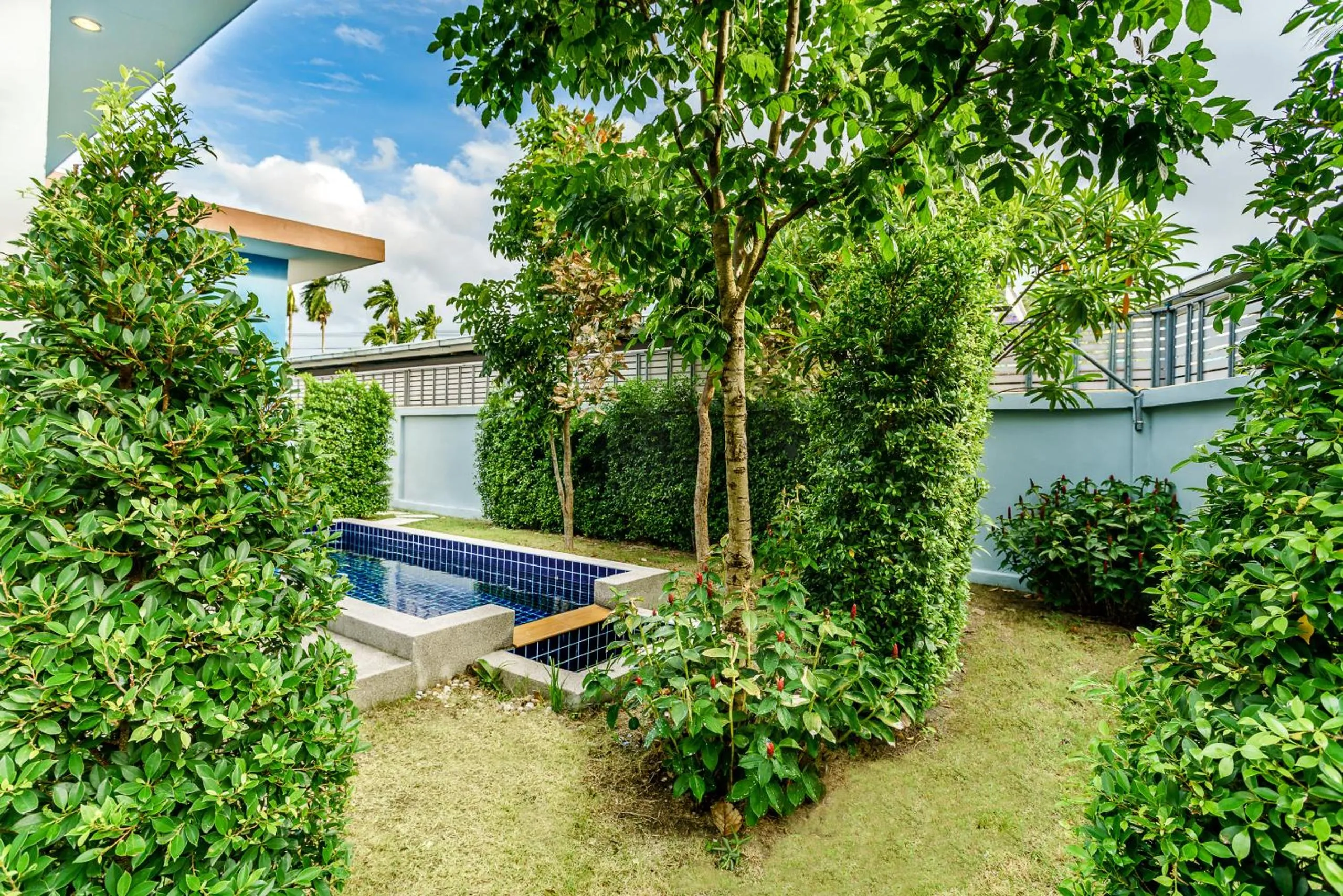 Garden in Boutique Pool Villa