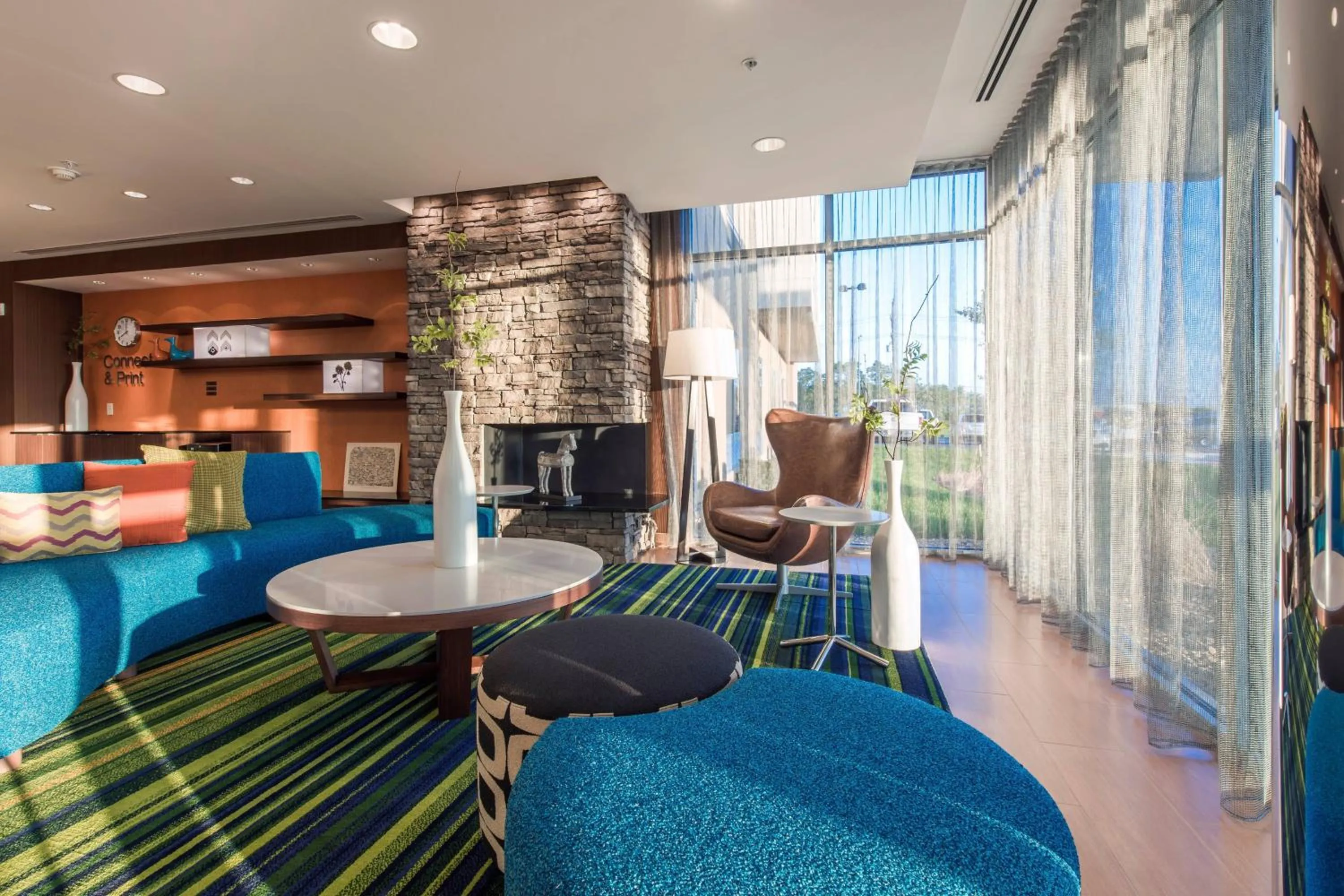 Lobby or reception in Fairfield Inn & Suites by Marriott Leavenworth