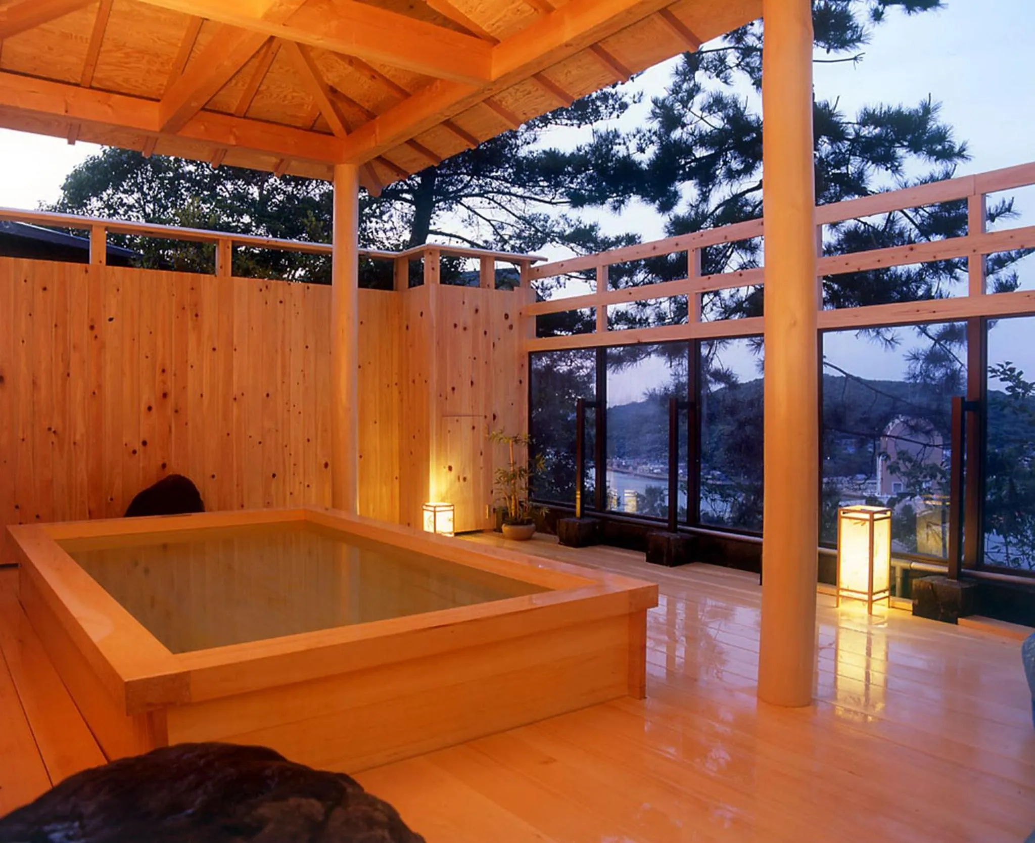 Hot Spring Bath in Ama no Shima