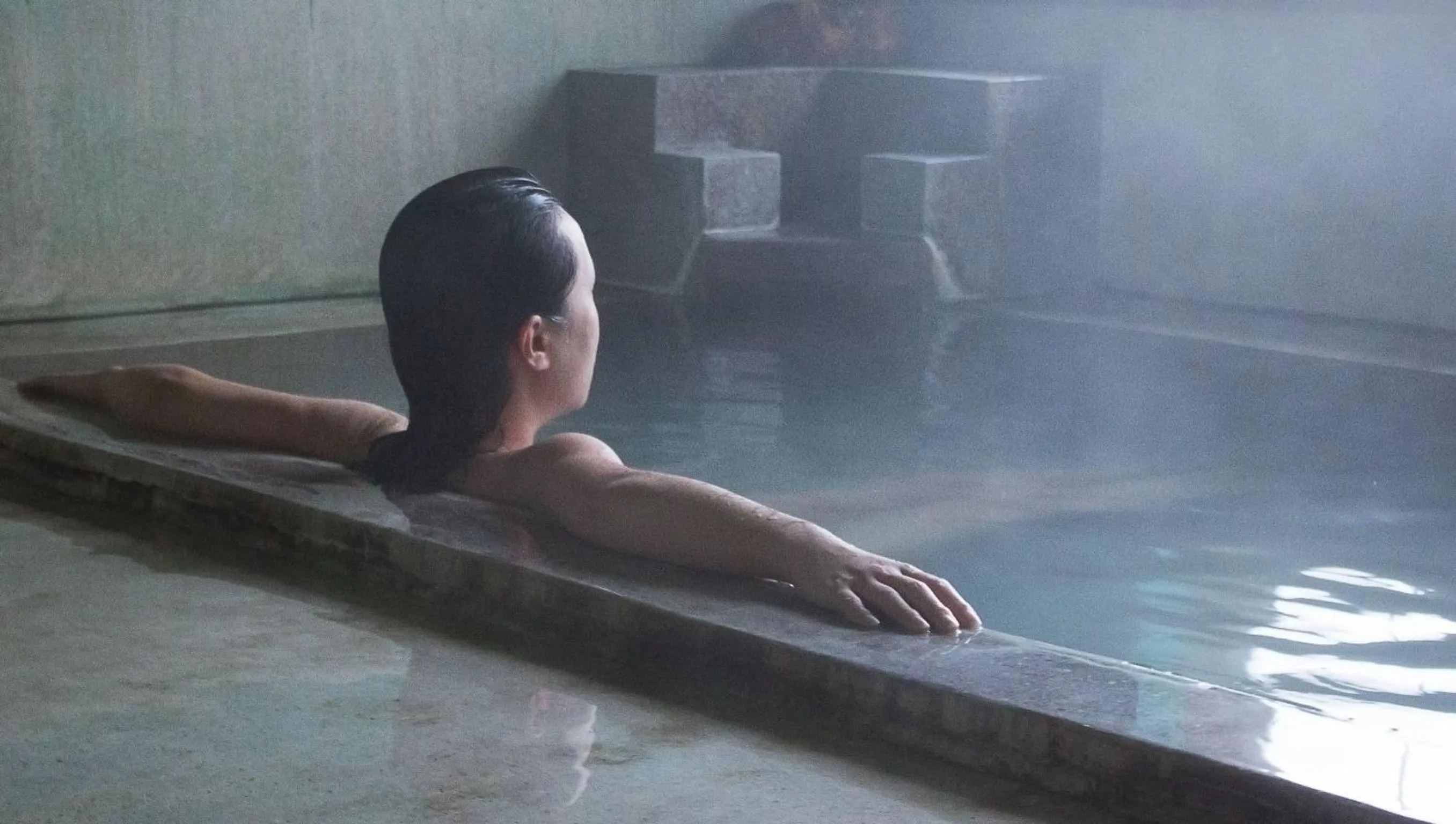 Hot Spring Bath in Hotel Myosen