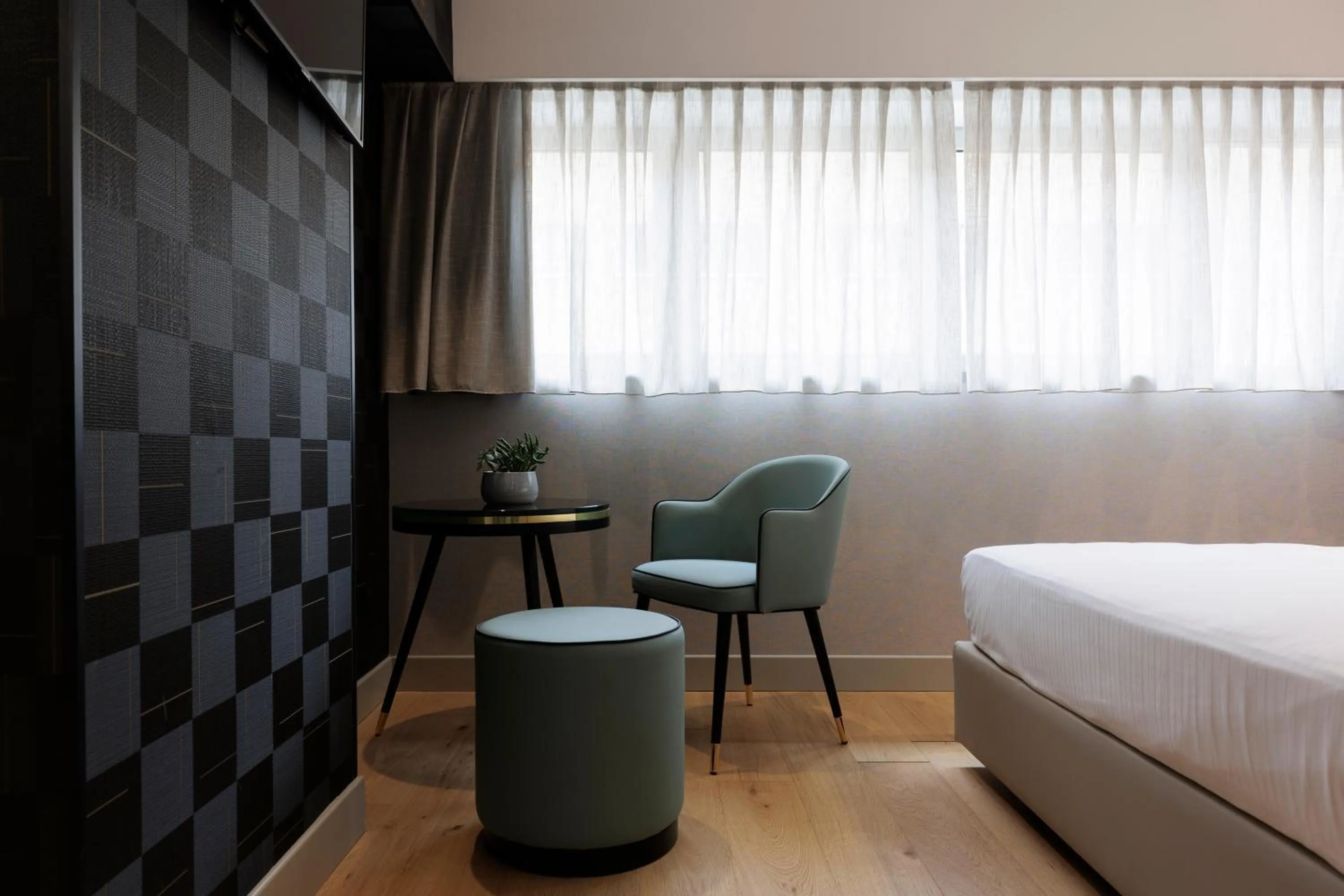 hair dresser, Bed in Mh Florence Hotel & Spa