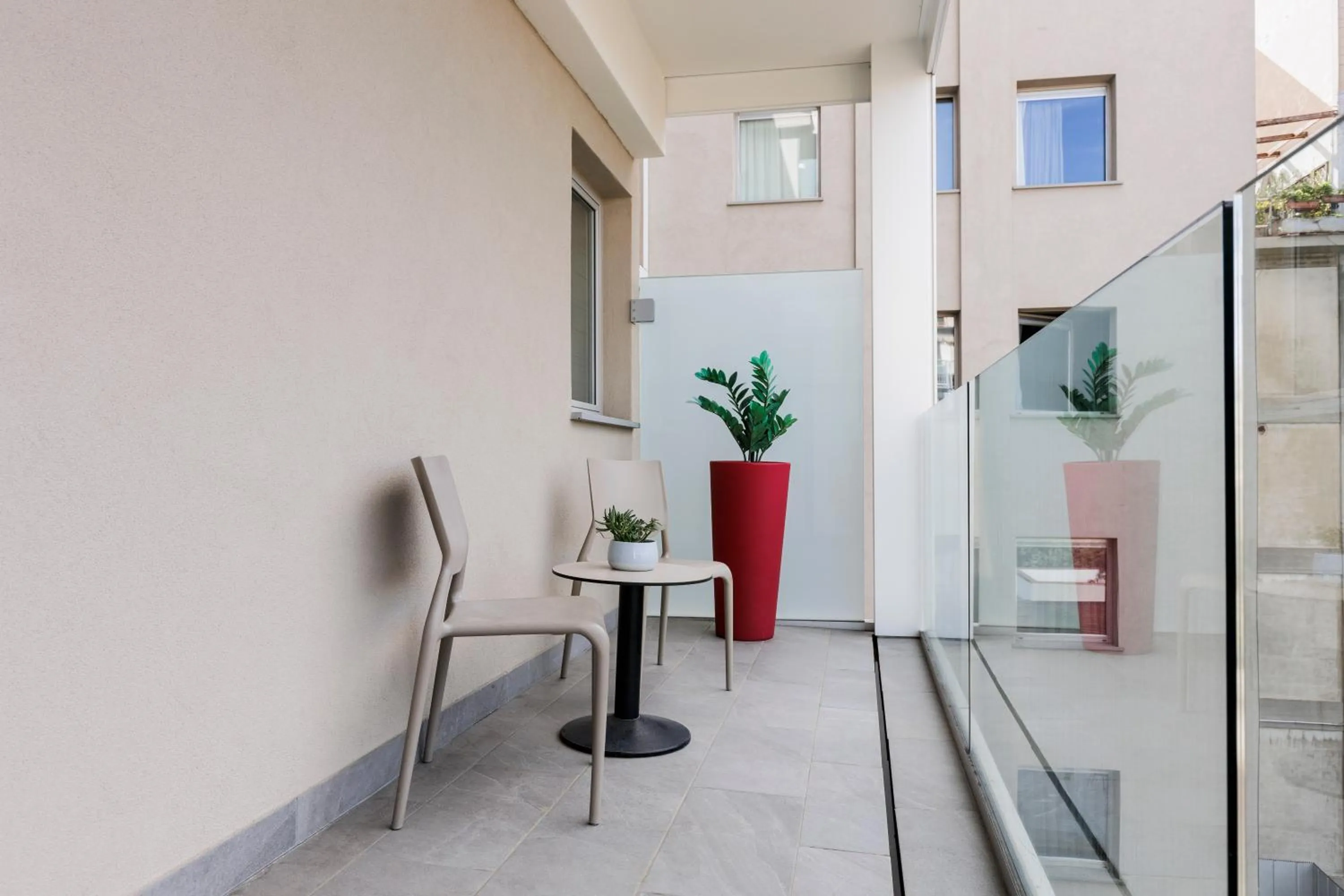 Balcony/Terrace in Mh Florence Hotel & Spa