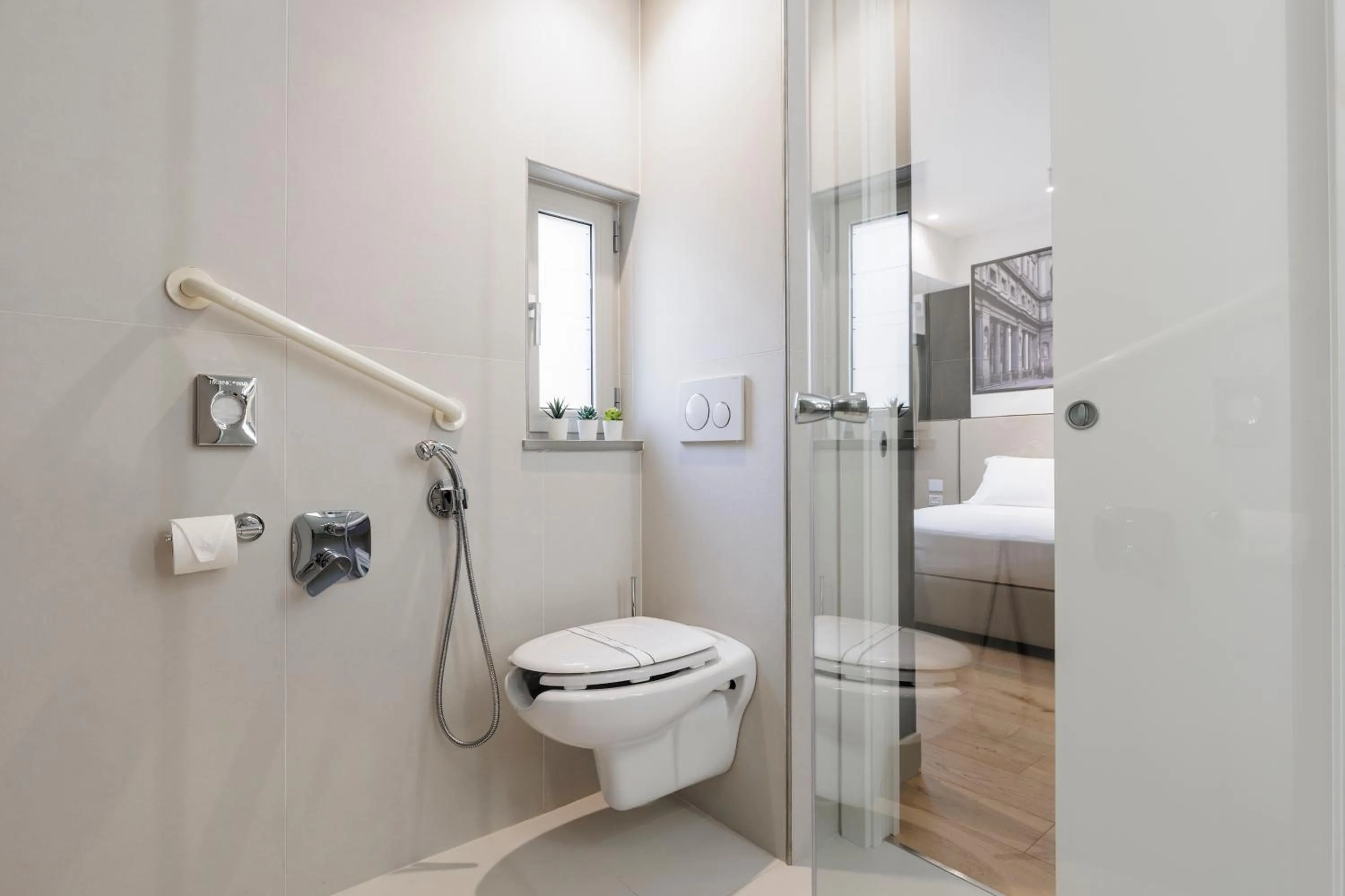 Toilet in Mh Florence Hotel & Spa