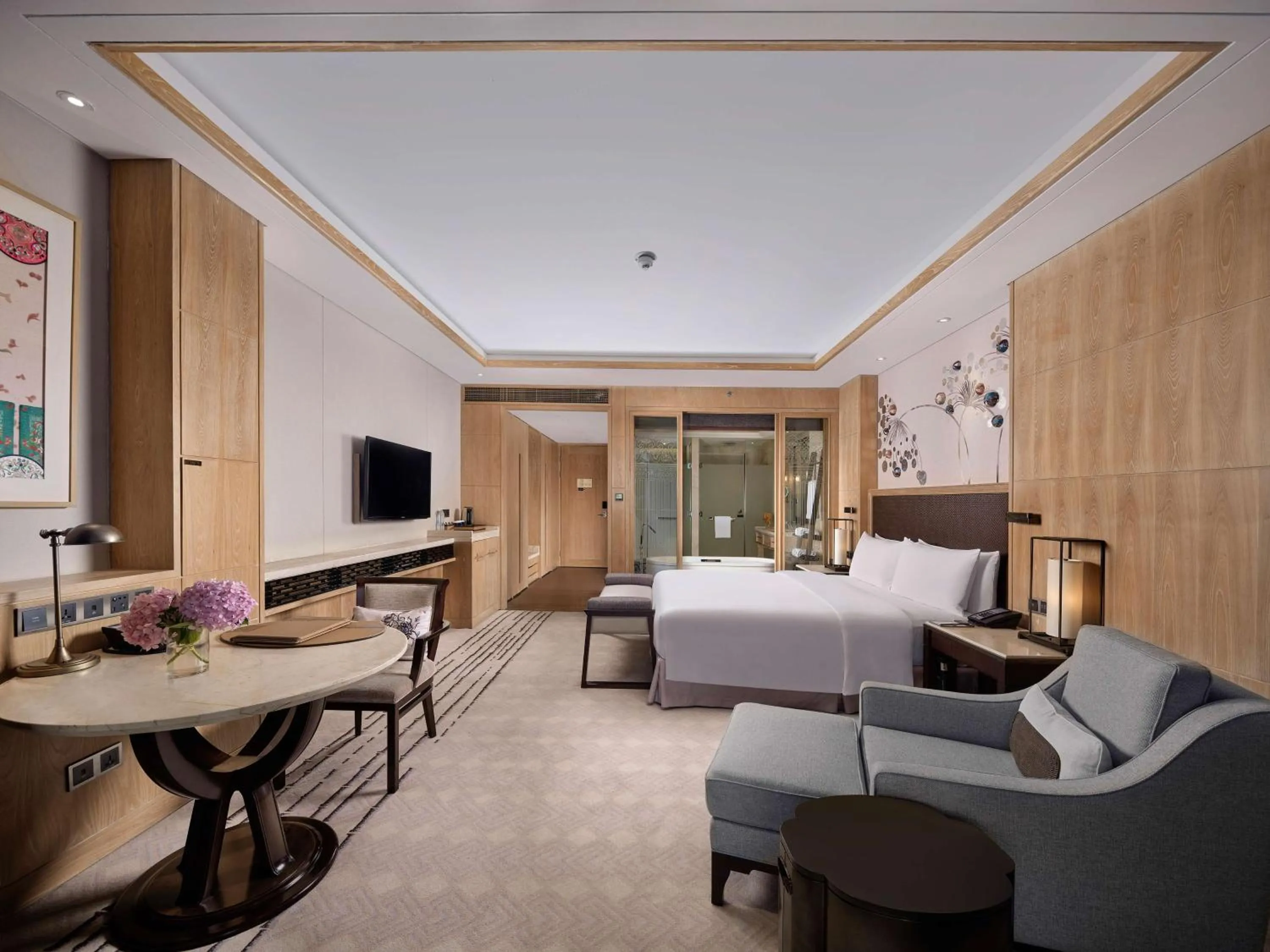 Bed in Hilton Dali Resort & Spa