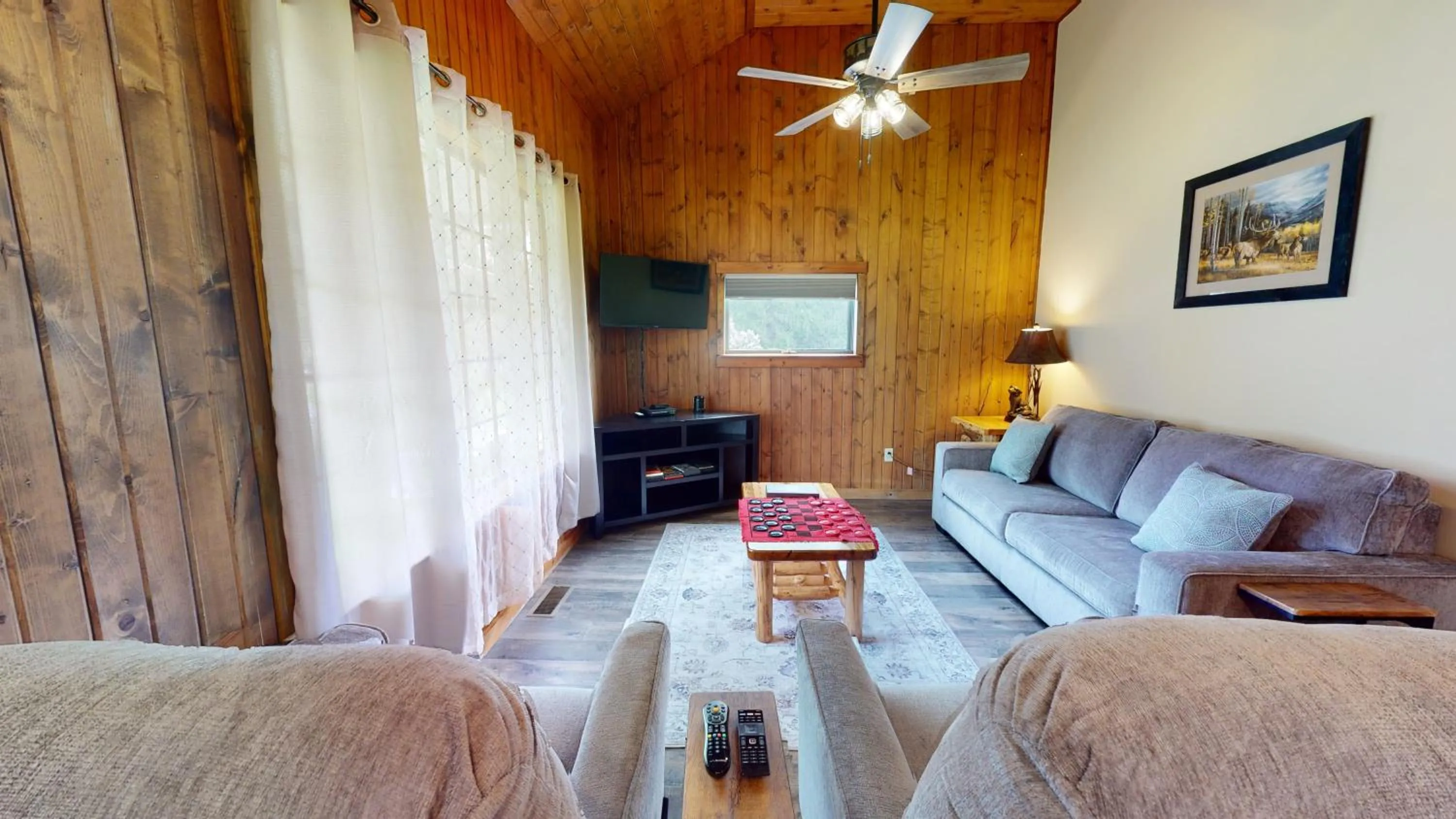 TV and multimedia in Rough Cut Lodge