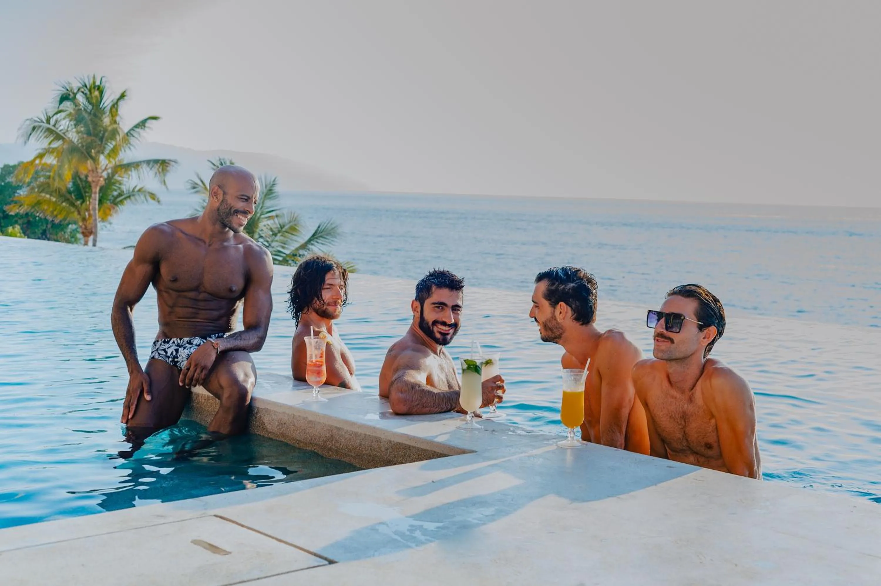 People in Almar Resort Luxury LGBT Experience by Mantamar Beach Club