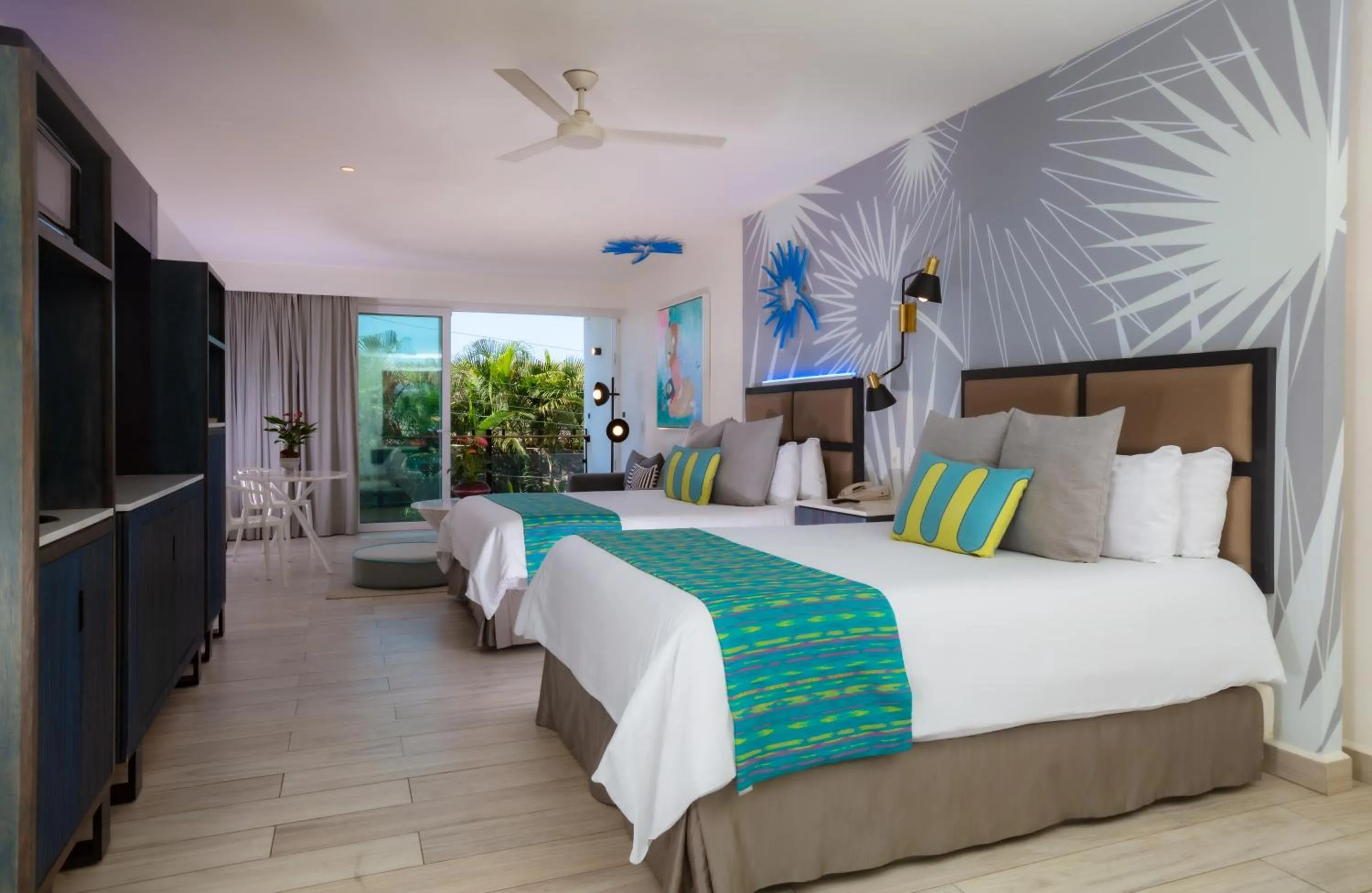 Bed in Almar Resort Luxury LGBT Experience by Mantamar Beach Club
