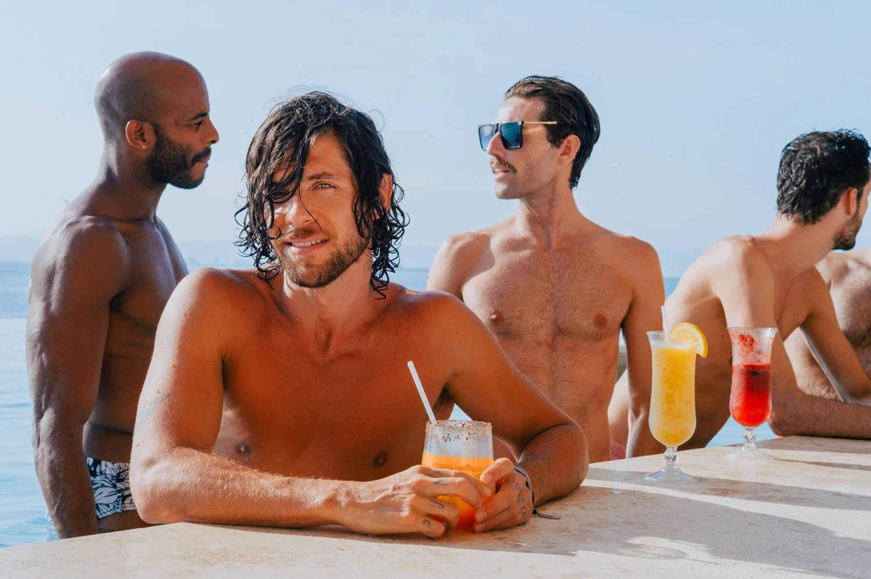 Swimming pool in Almar Resort Luxury LGBT Experience by Mantamar Beach Club